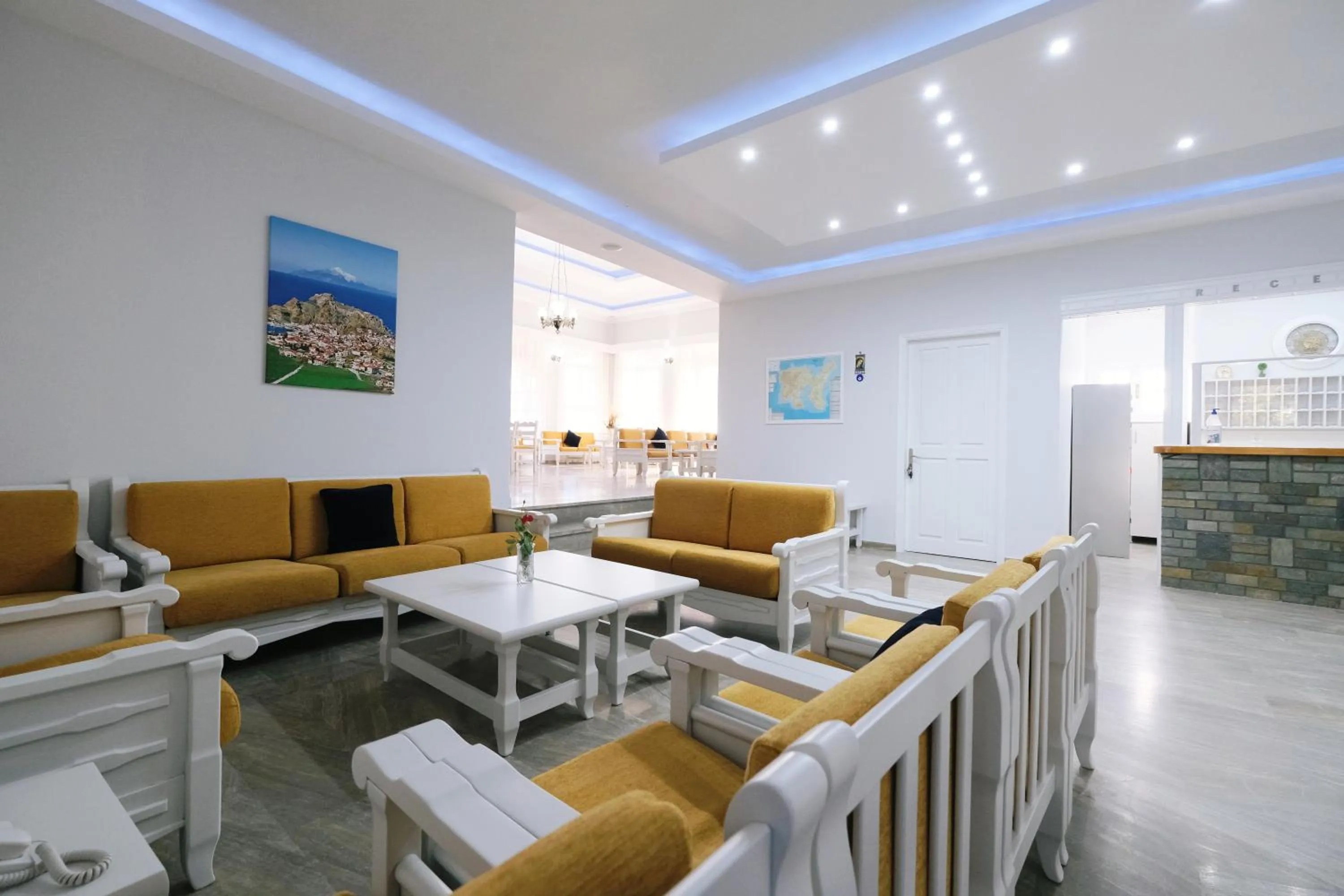 Lobby or reception in Ifestos Hotel