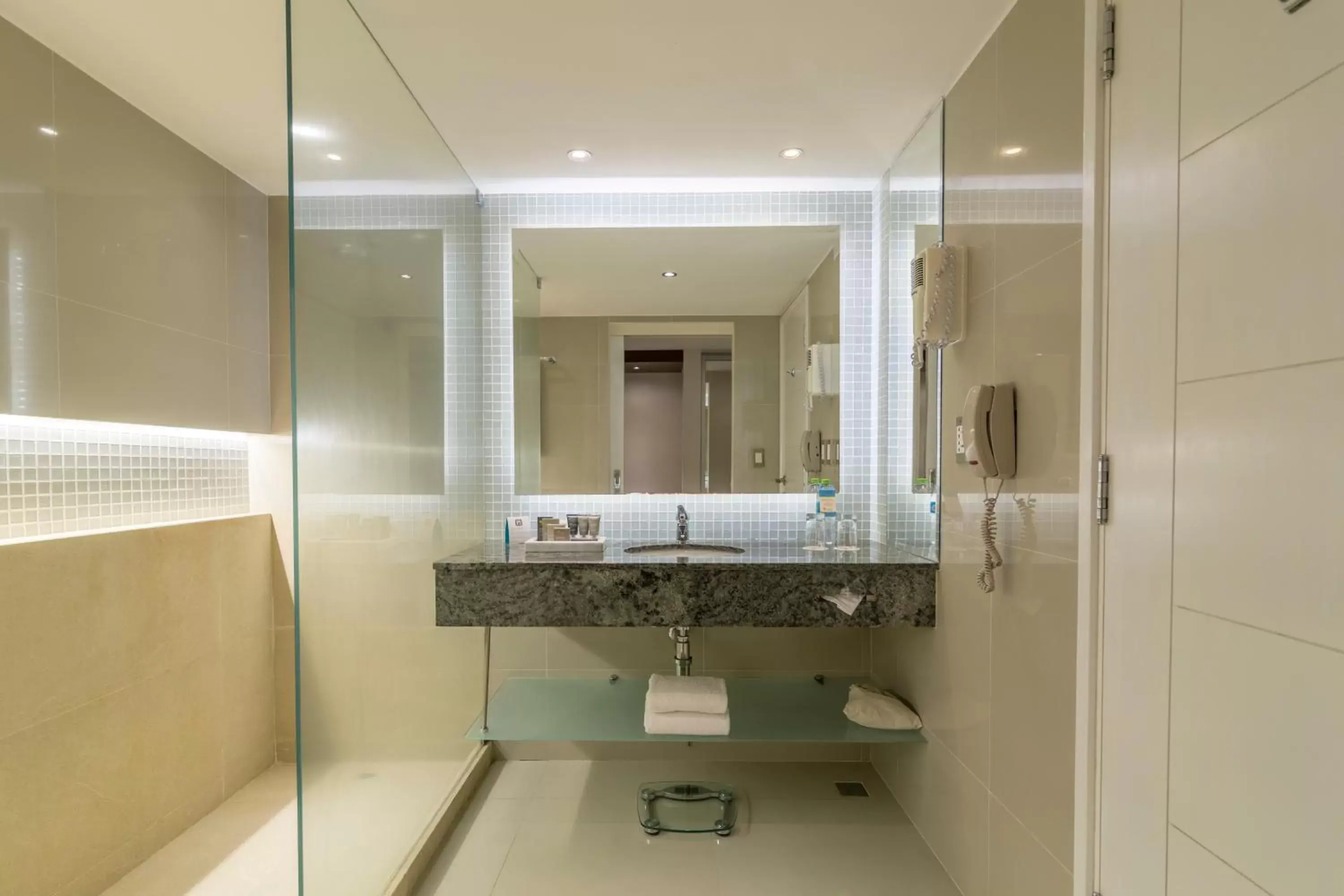 Bathroom in Los Tajibos, Santa Cruz de la Sierra, a Tribute Portfolio Hotel