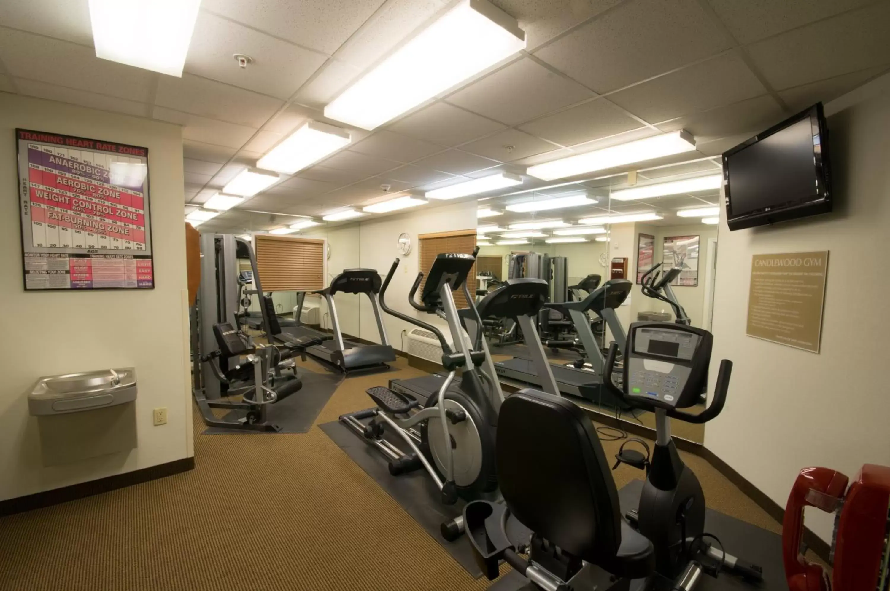 Fitness centre/facilities, Fitness Center/Facilities in Candlewood Suites Alabaster, an IHG Hotel