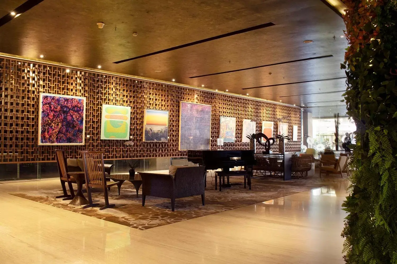Lobby or reception, Restaurant/Places to Eat in ARTOTEL Suites Bianti Yogyakarta, CHSE Certified