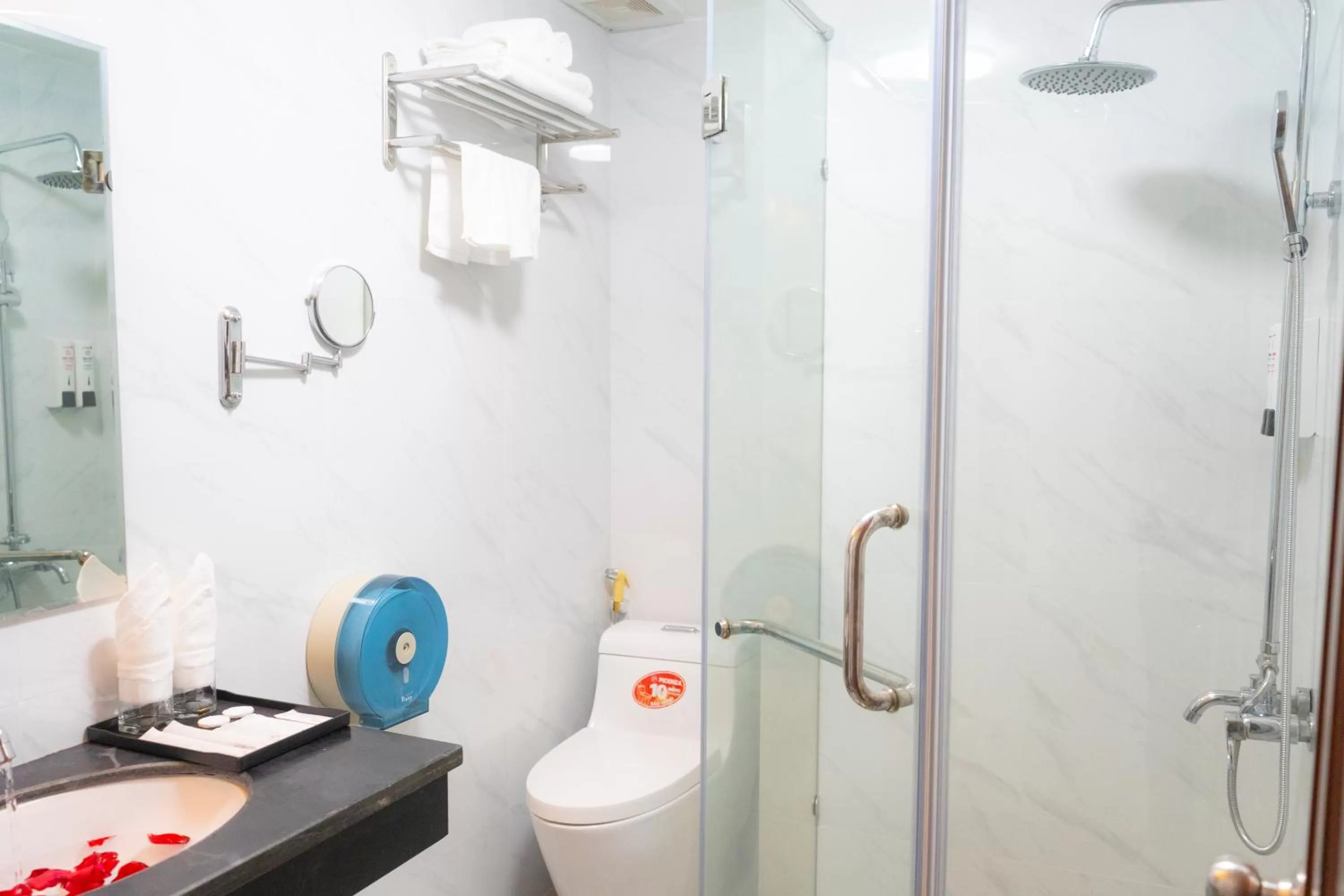 Shower, Bathroom in Moon Hotel Cau Giay