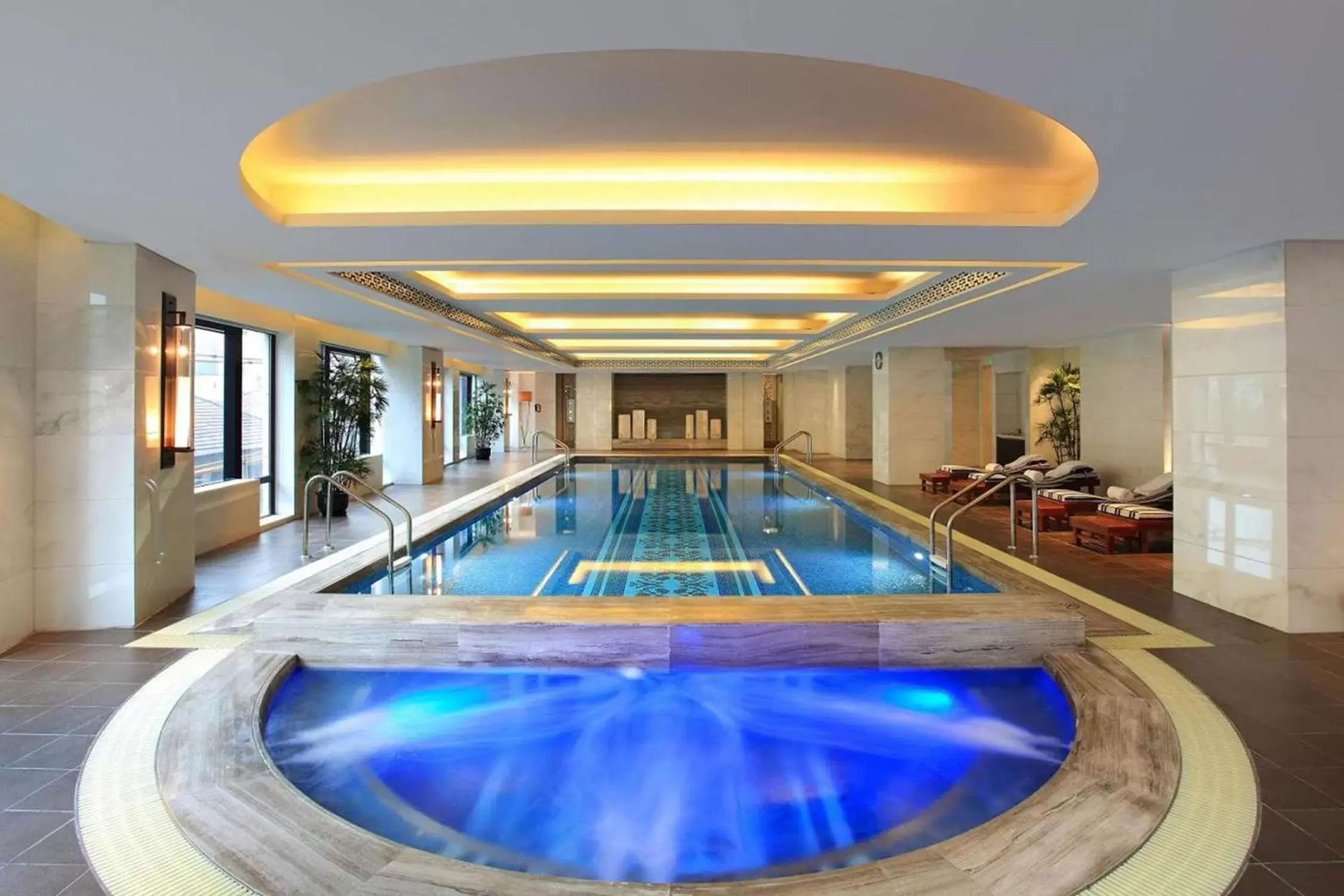 Fitness centre/facilities, Swimming Pool in Waldorf Astoria Shanghai on the Bund