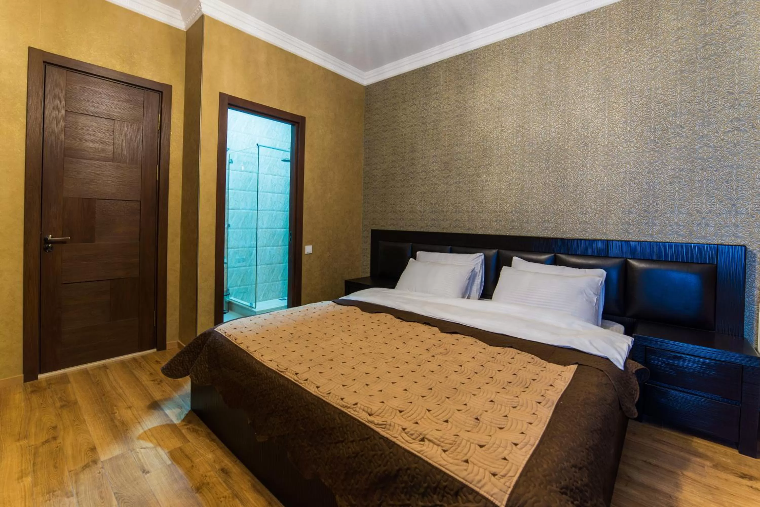 Photo of the whole room, Bed in Hotel New Telavi