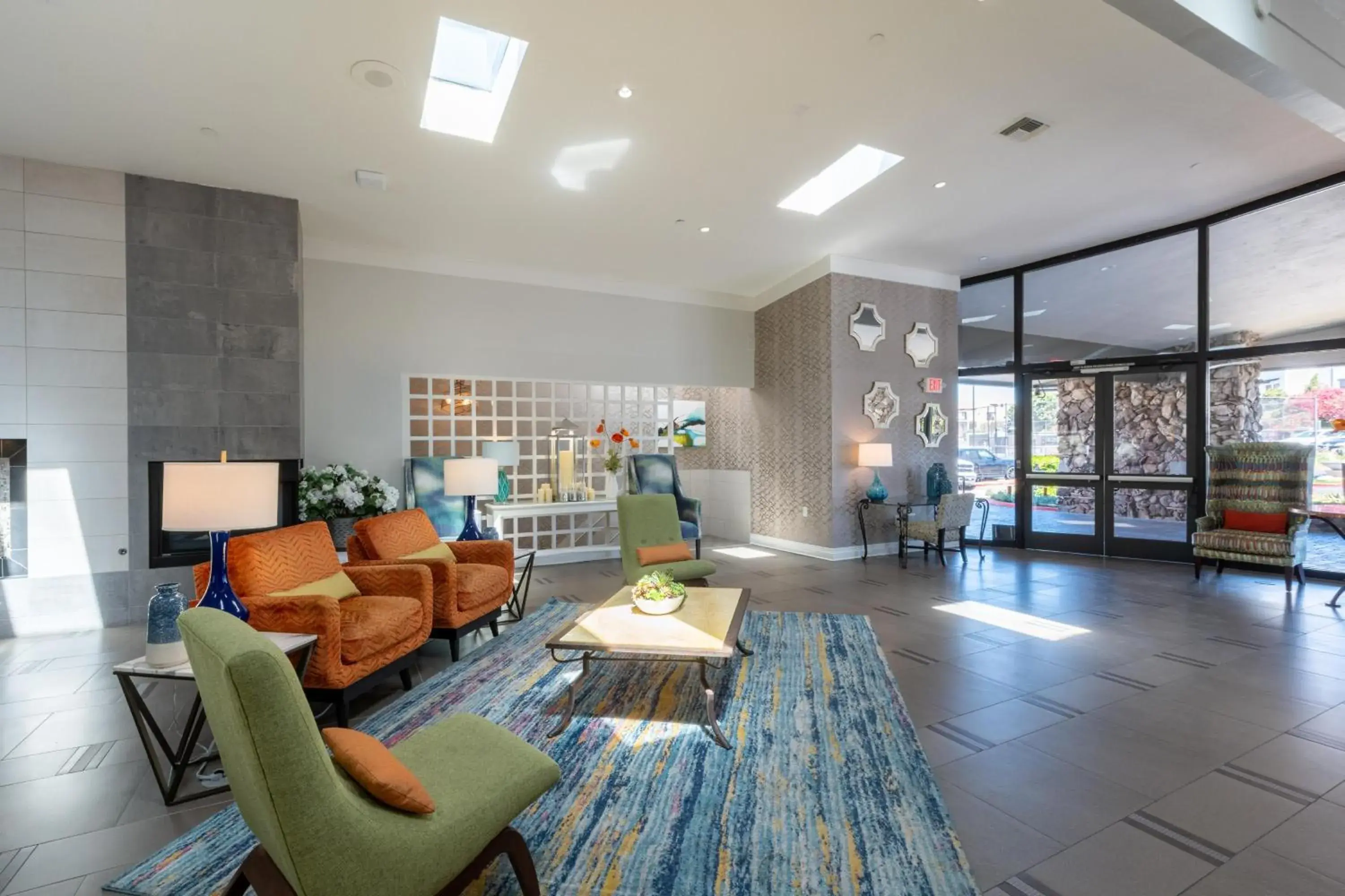 Lobby or reception in San Clemente Inn Lobby or reception in San Clemente Inn