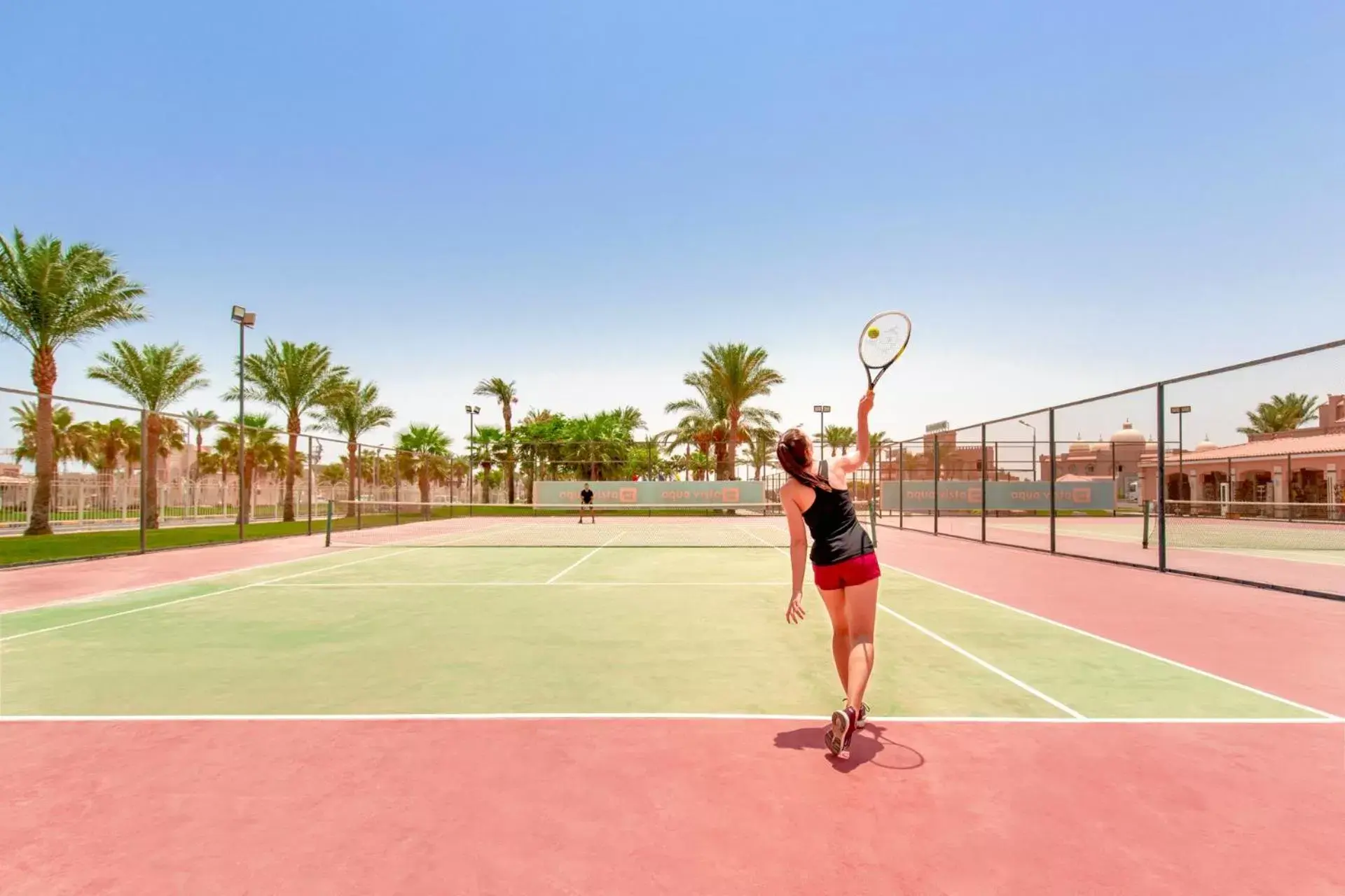 Tennis court, Tennis/Squash in Pickalbatros Aqua Vista Resort - Hurghada