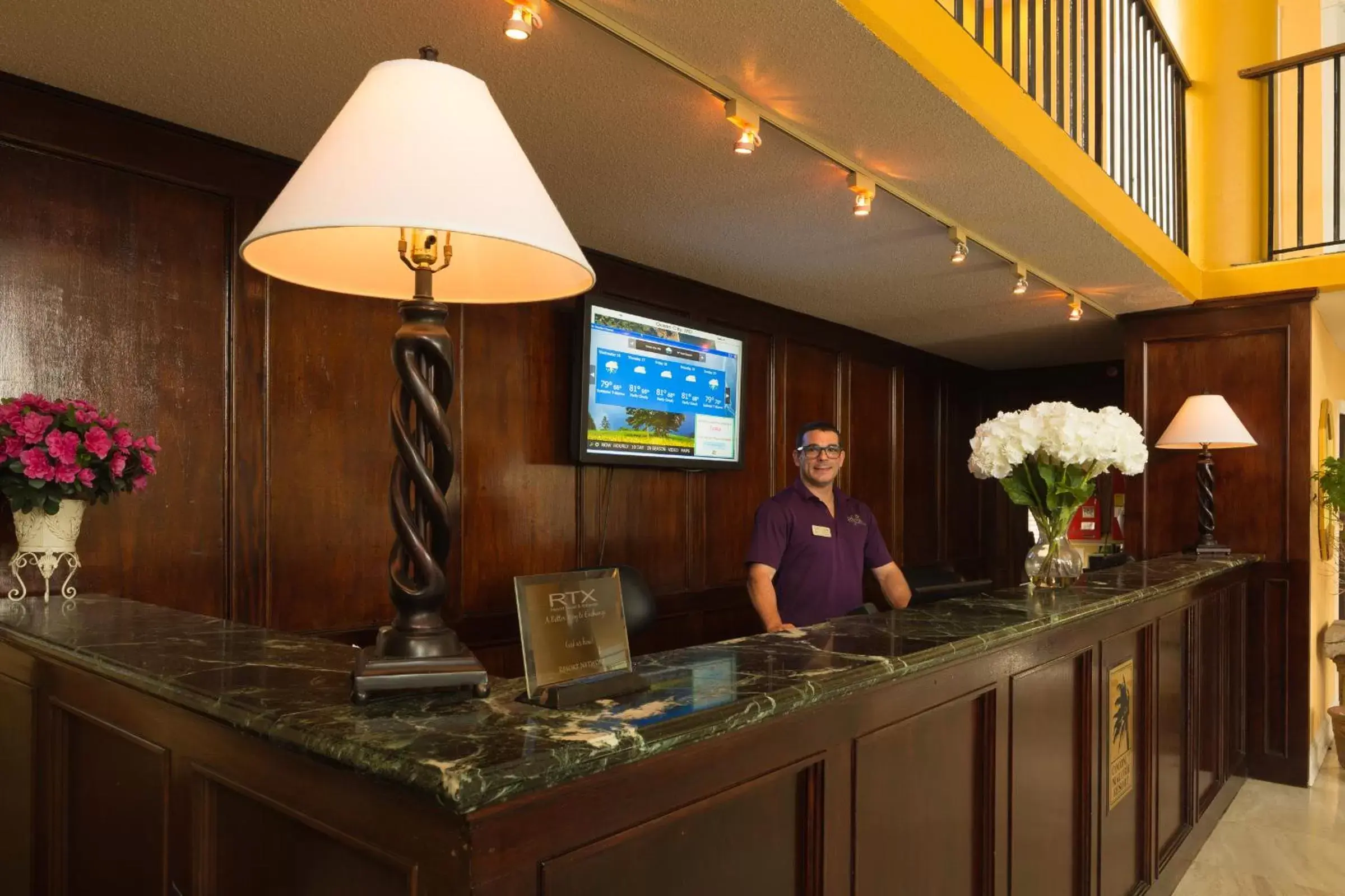 Lobby or reception, Lobby/Reception in Coconut Malorie Resort Ocean City a Ramada by Wyndham