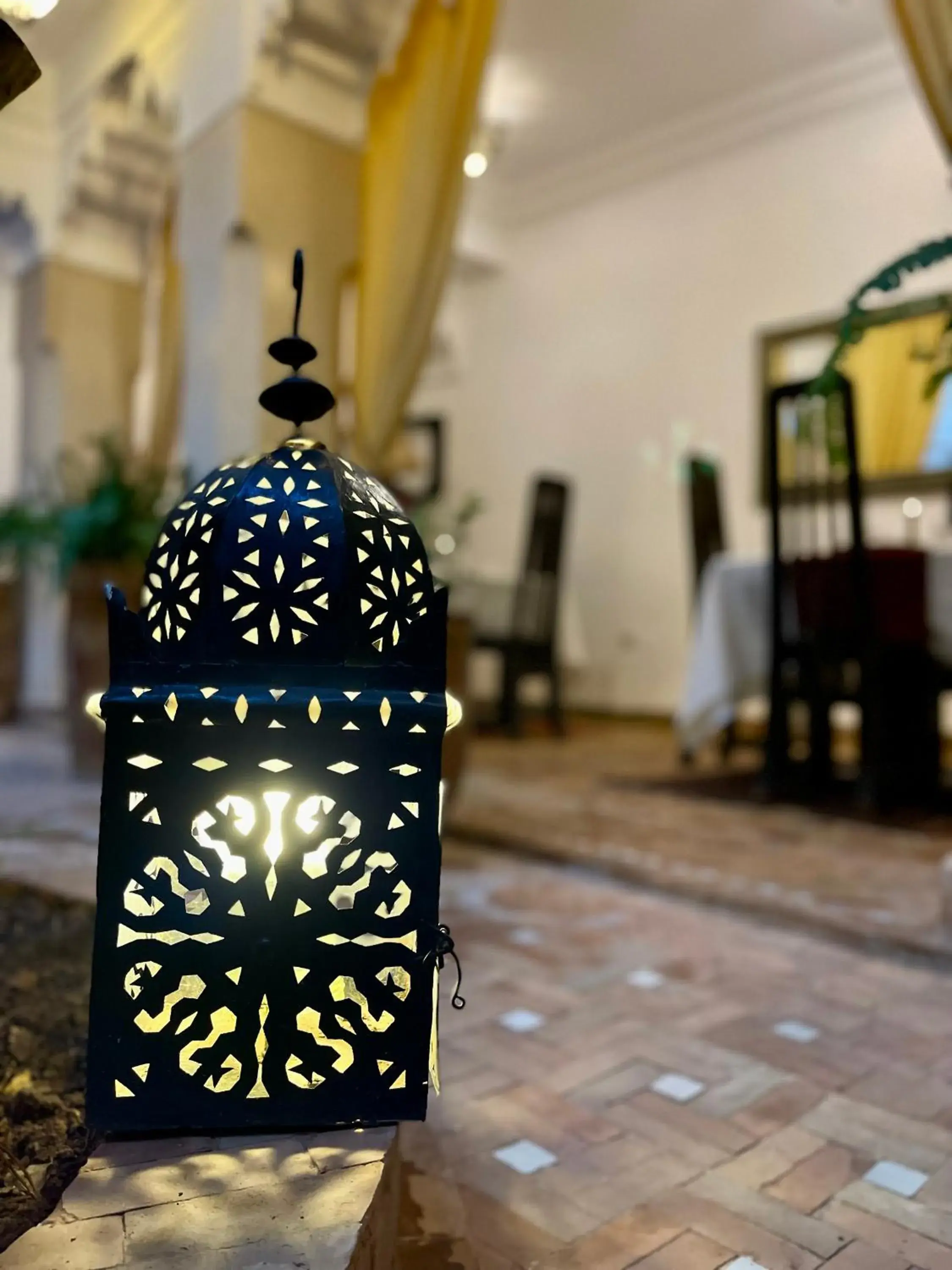 Decorative detail in Riad Dar Foundouk and Spa