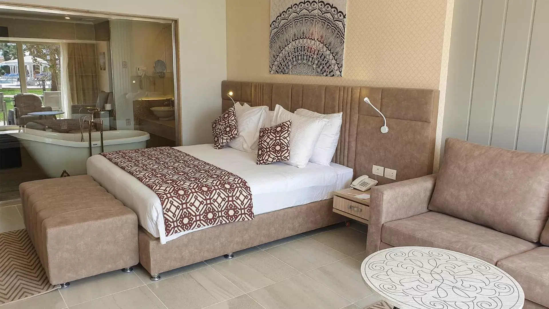 Photo of the whole room, Bed in Amarina Abu Soma Resort & Aquapark