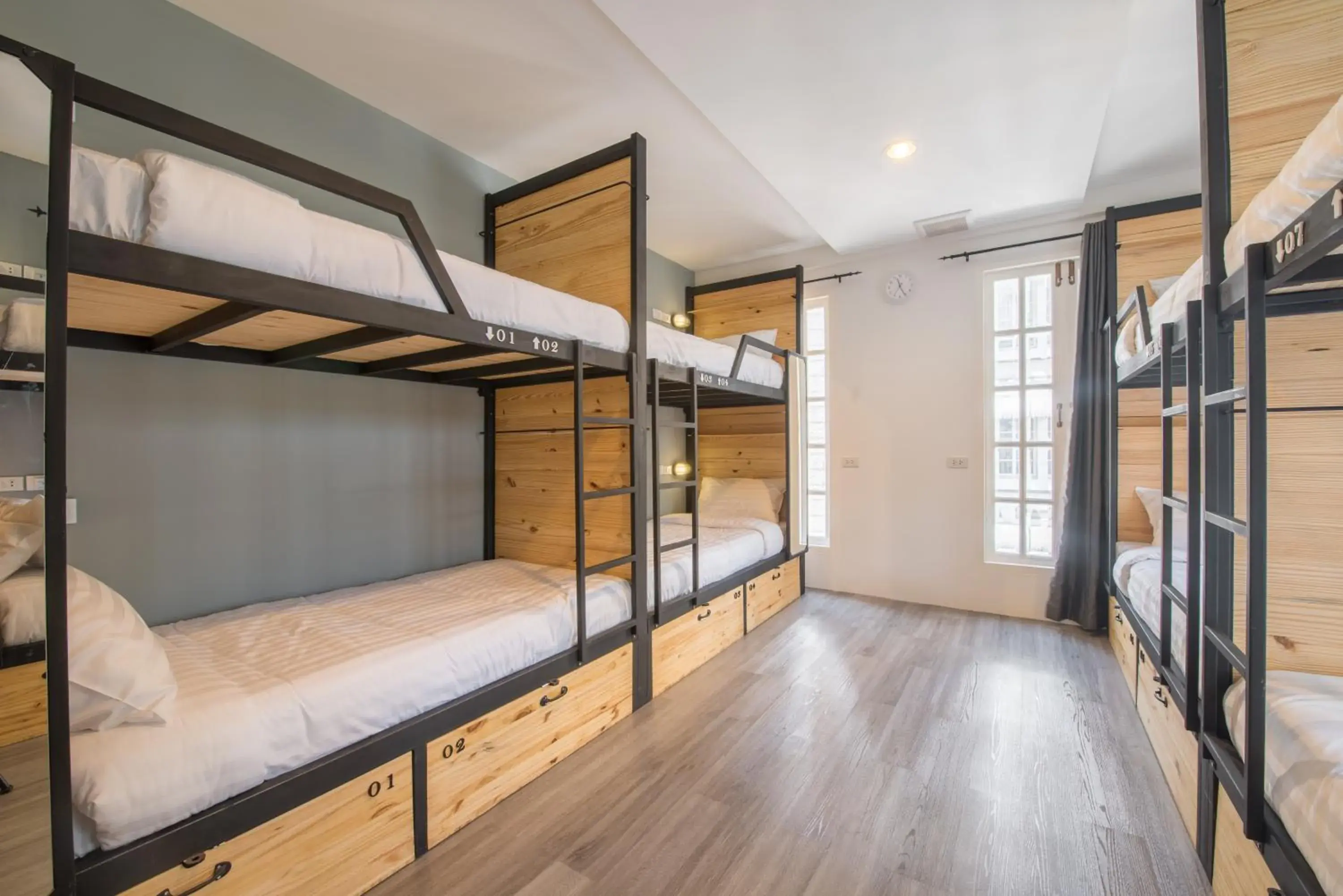 Bedroom, Bunk Bed in X9Hostel