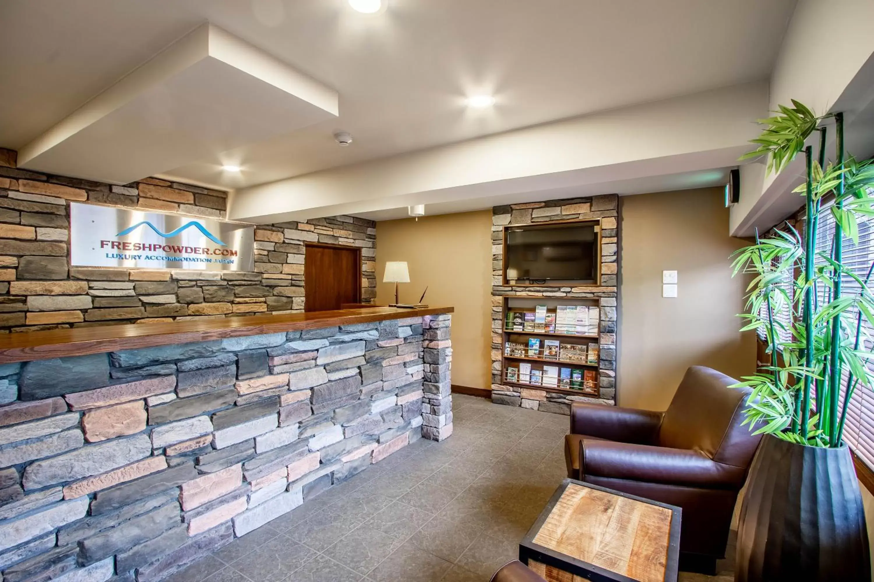 Lobby or reception in Fresh Powder Accommodation Lobby or reception in Fresh Powder Accommodation