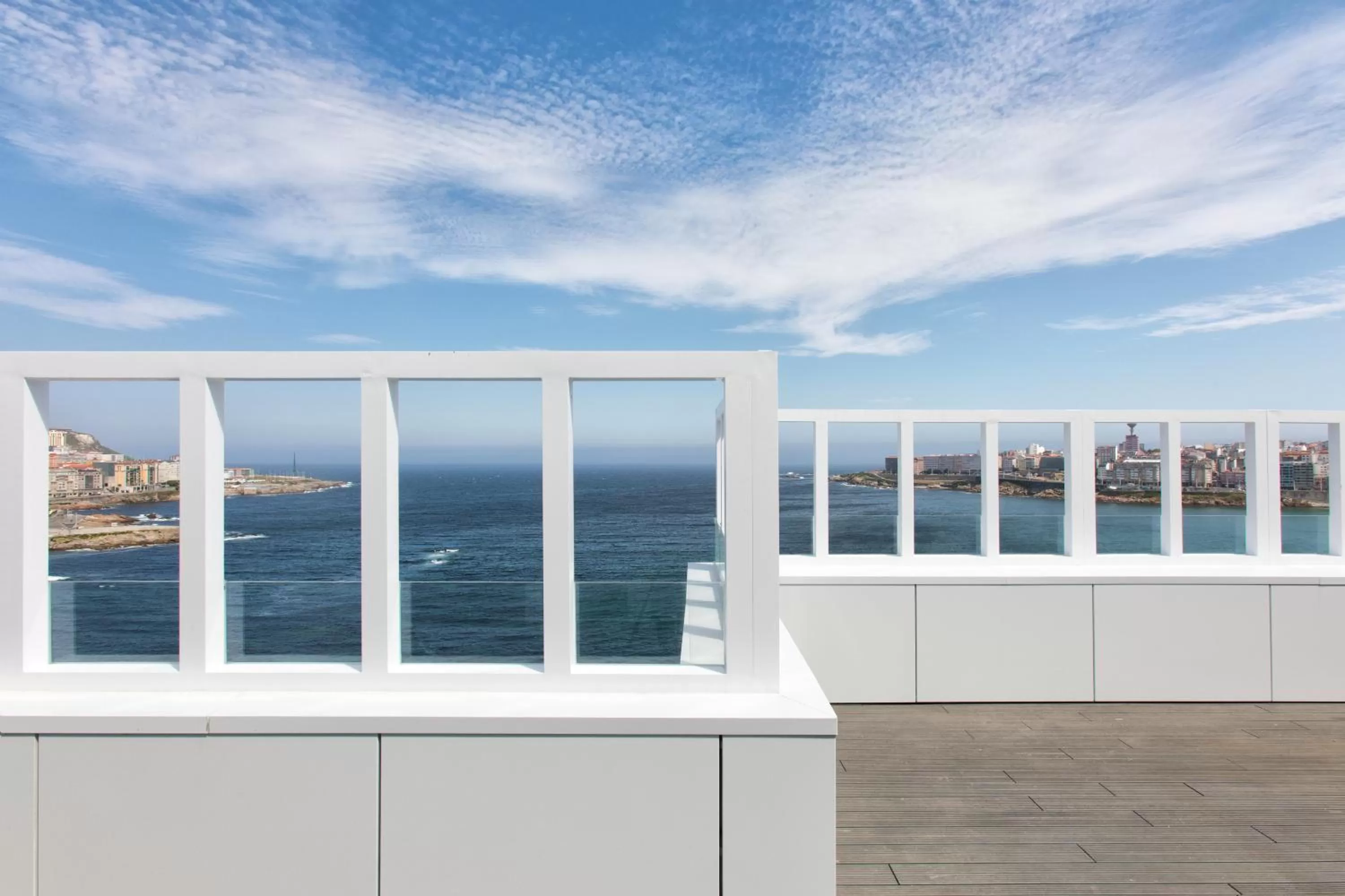 Balcony/Terrace in Hotel Riazor