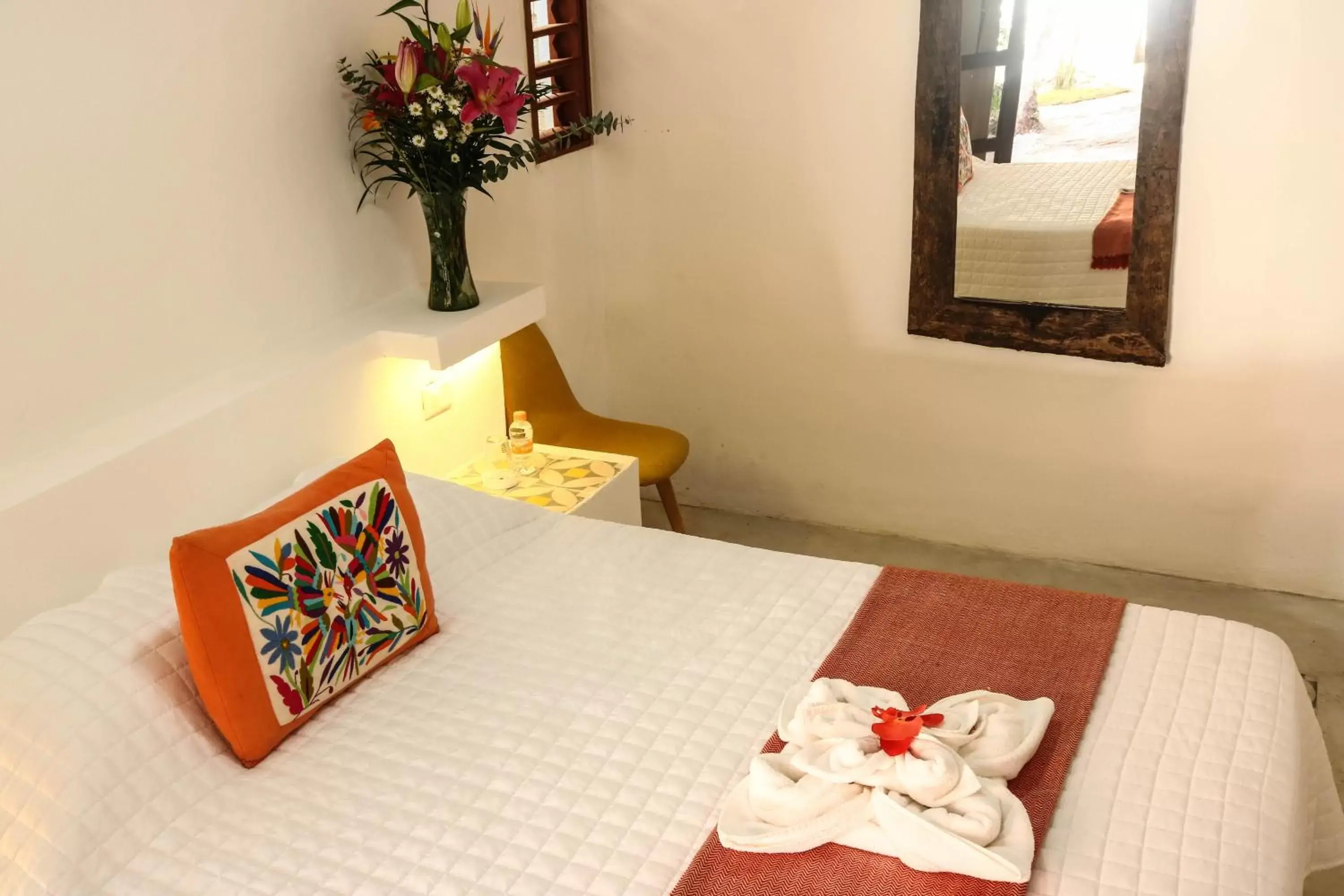 Bedroom, Bed in Kin Ha Tulum Hotel
