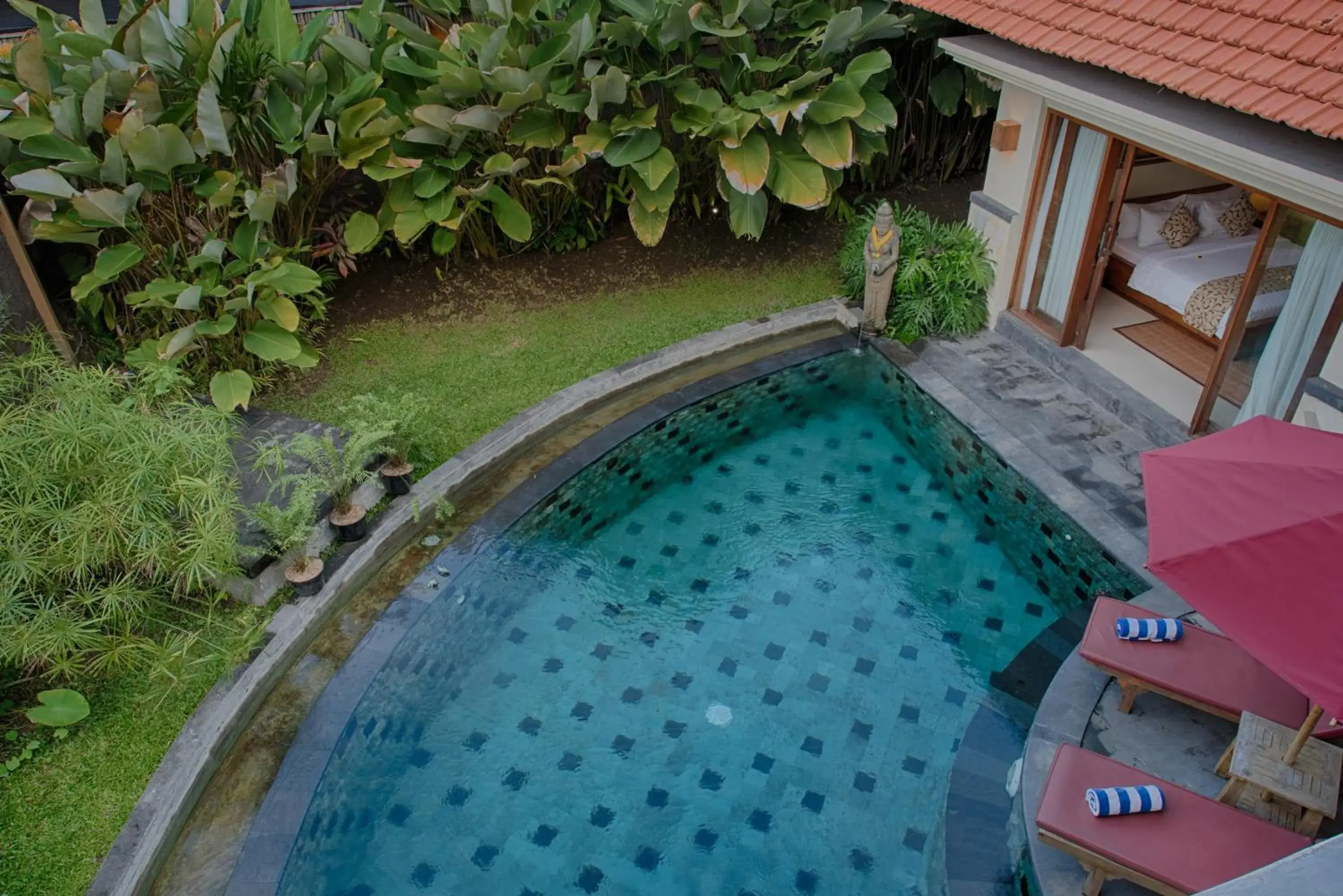 Pool view, Swimming Pool in Kadiga Villas Ubud