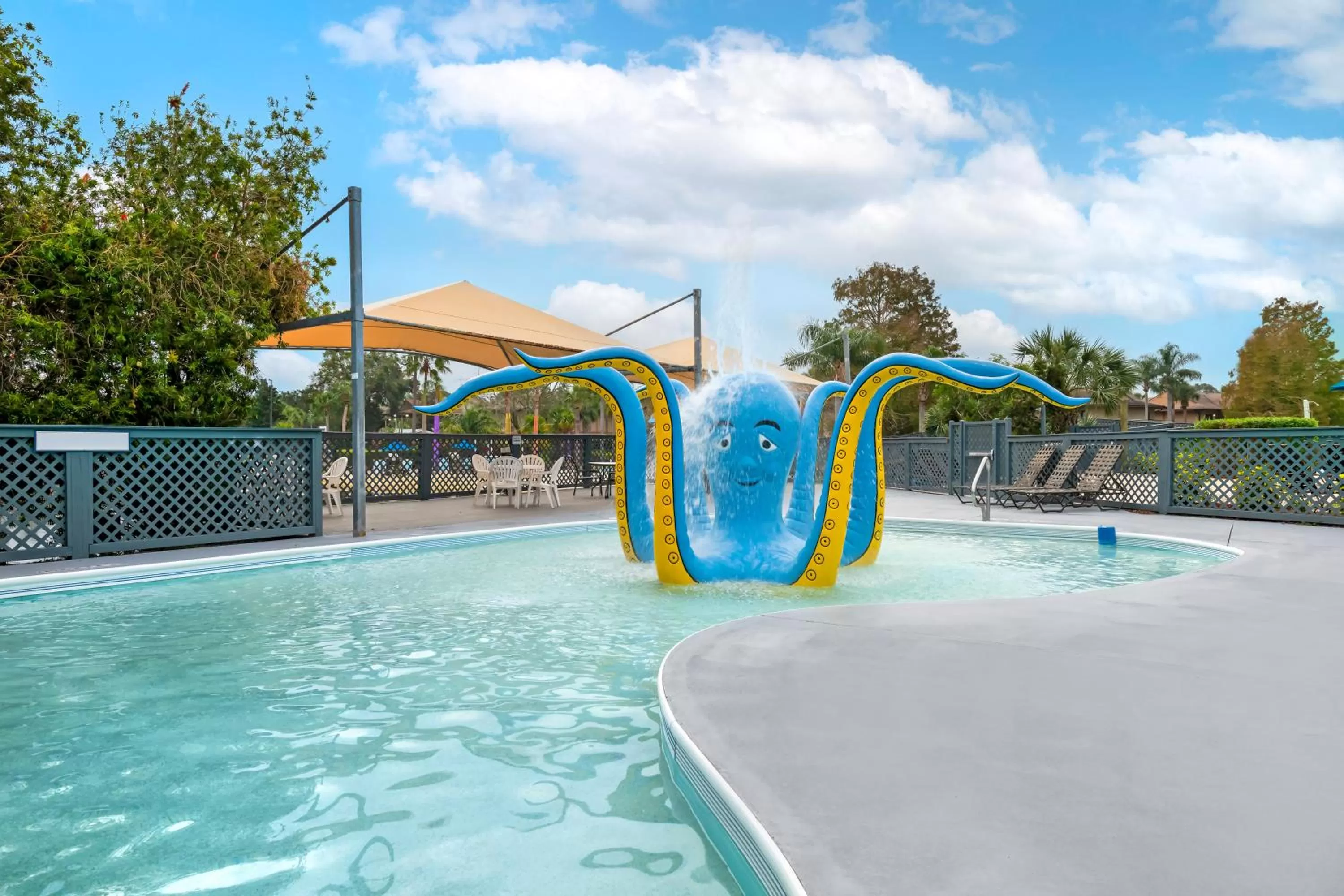 Swimming pool, Water Park in Liki Tiki Village