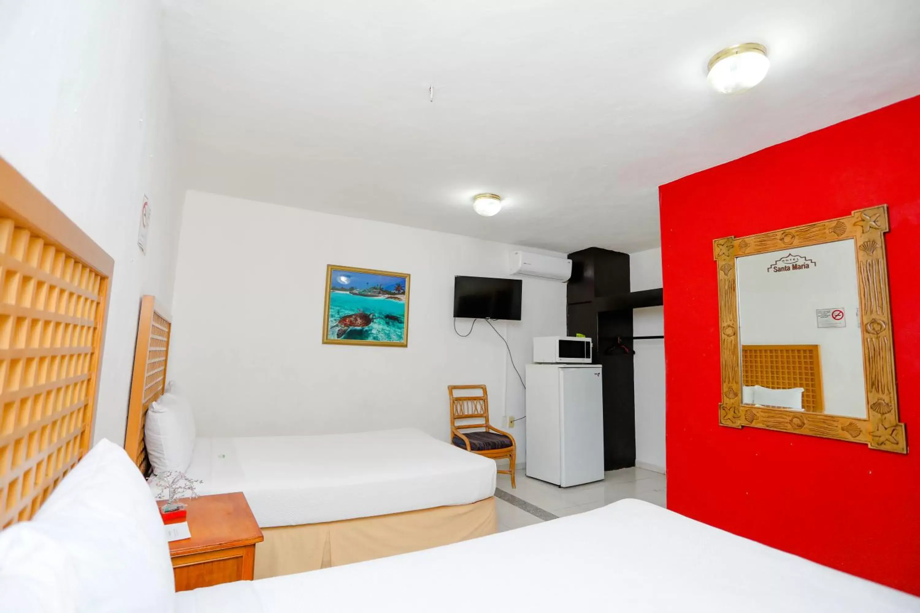 Bedroom, Bed in Hotel Santa Maria