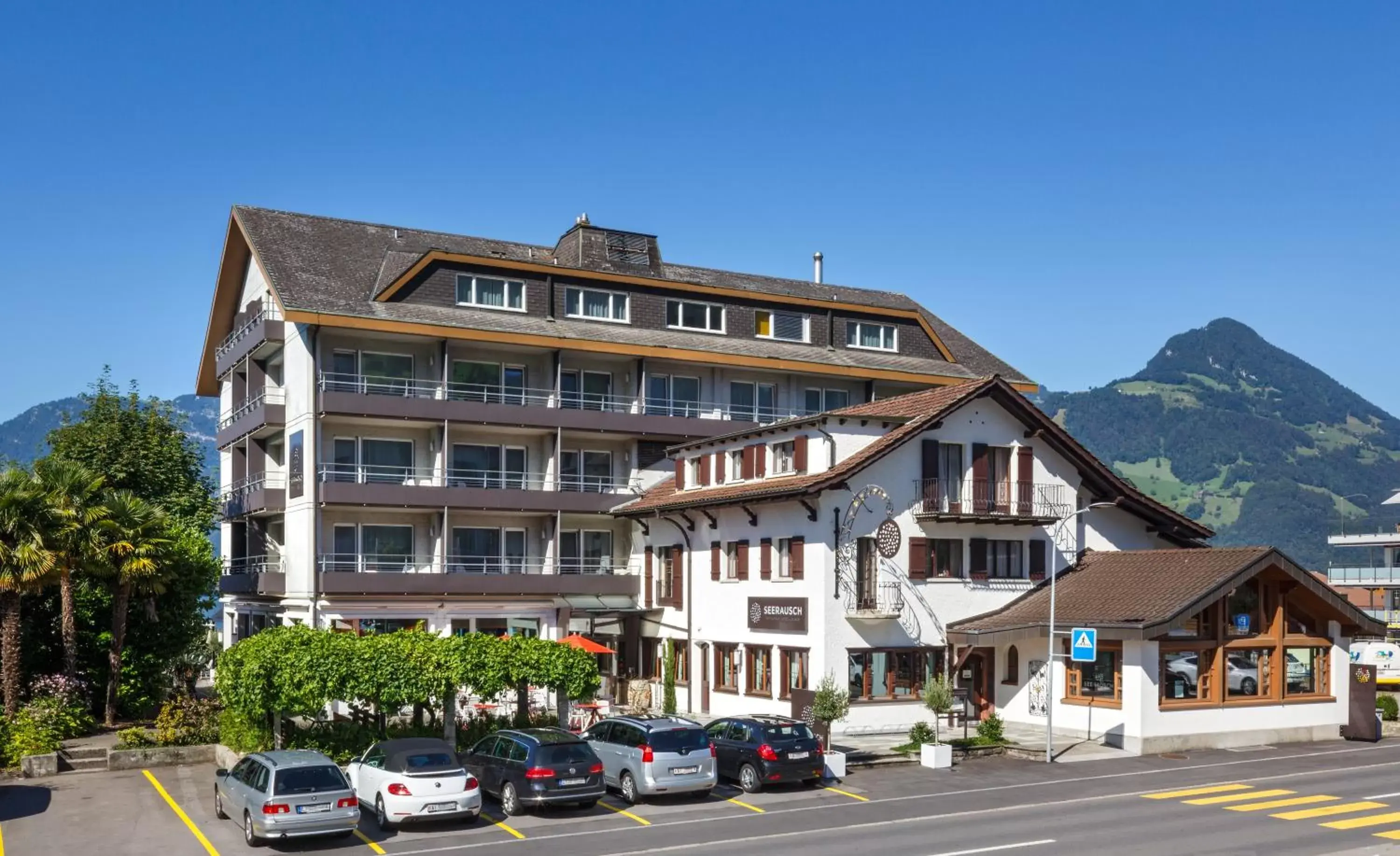 Facade/entrance, Property Building in Seerausch Swiss Quality Hotel