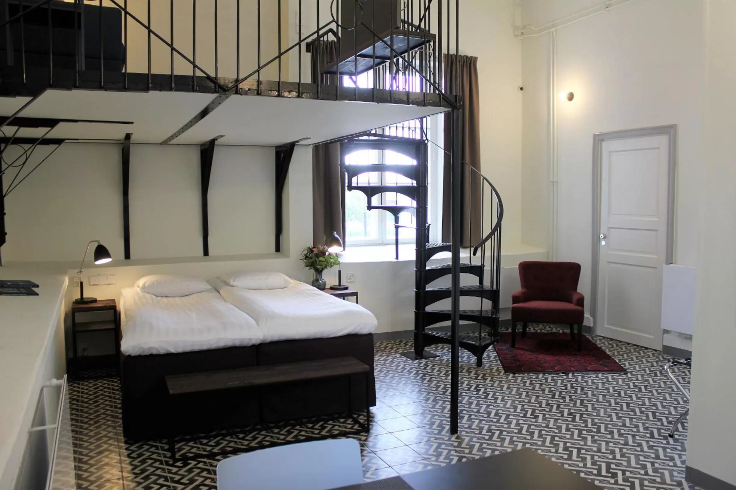 Bed in Hotelli Kartanon Meijeri