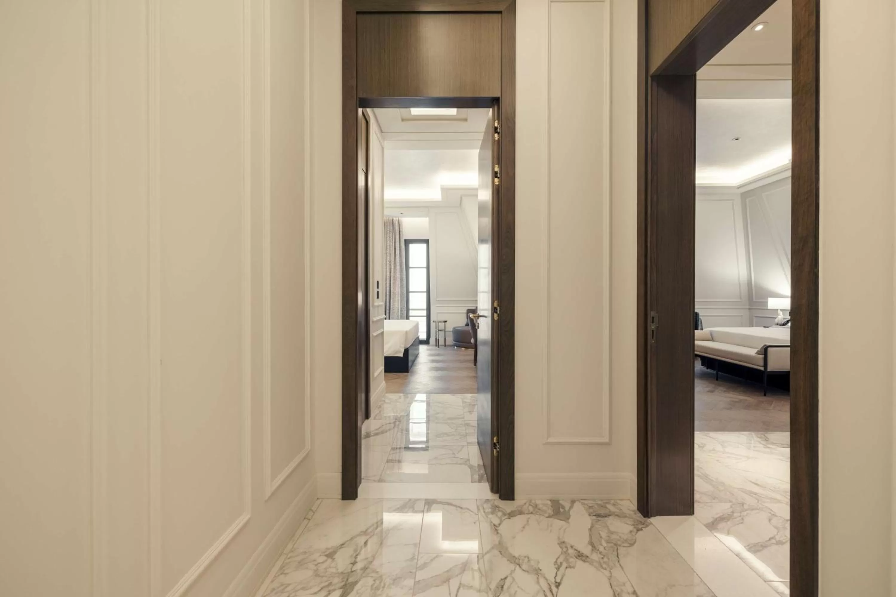 Photo of the whole room, Bed in Mansard Riyadh, a Radisson Collection Hotel