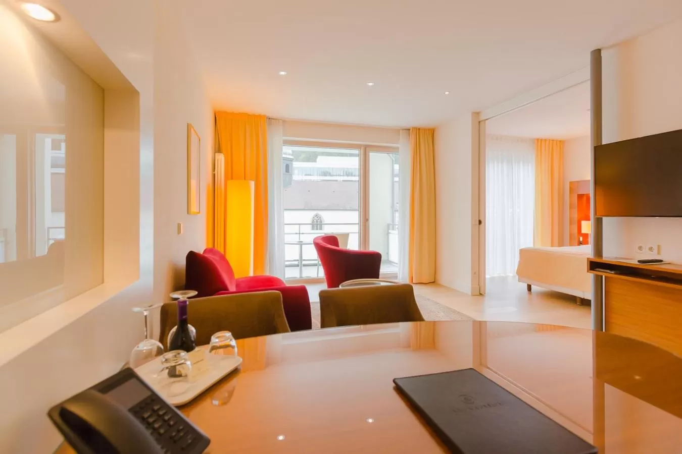 Living room in Aqua Aurelia Suitenhotel an den Thermen