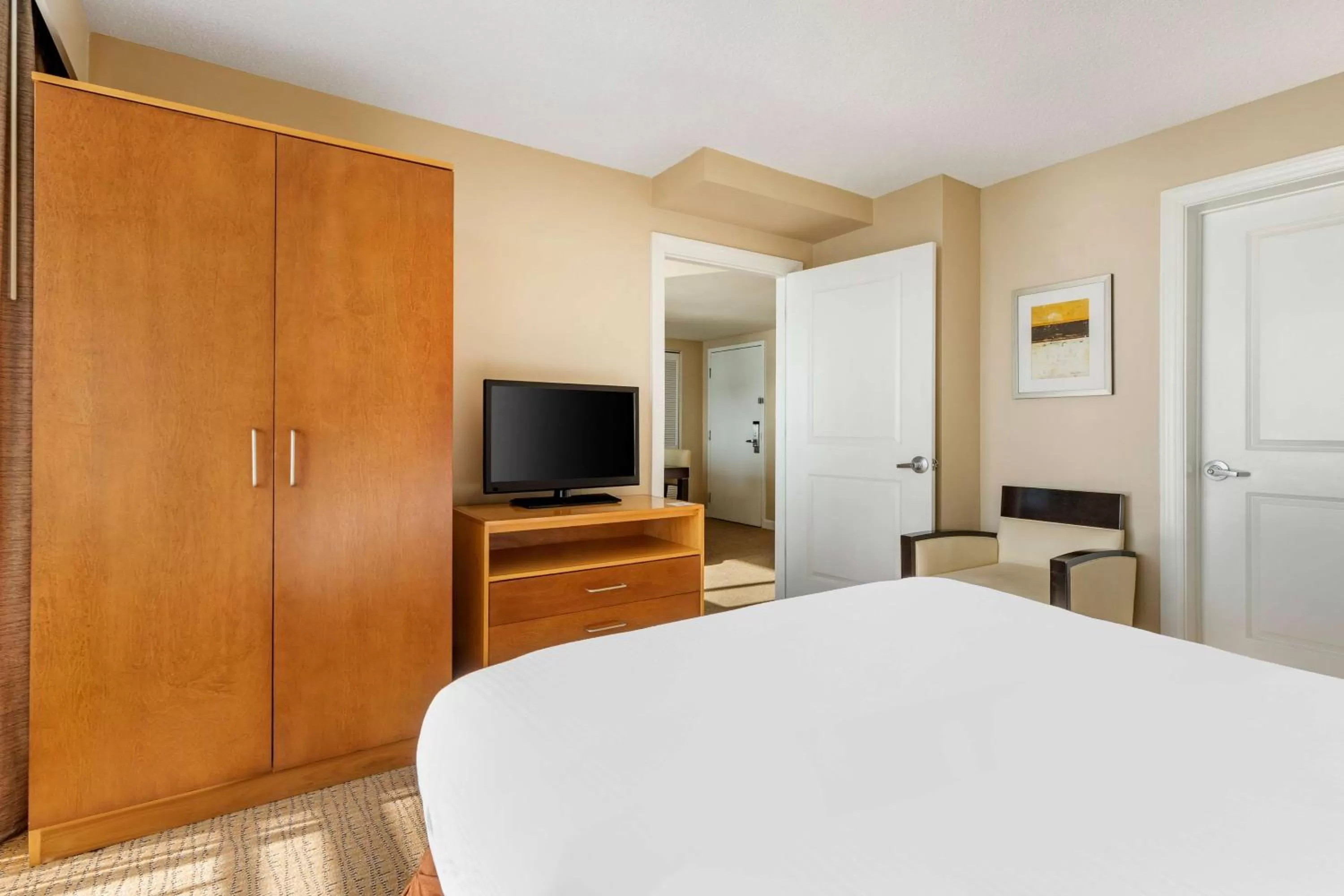 Bed in Hilton Vacation Club Ocean Beach Club Virginia Beach