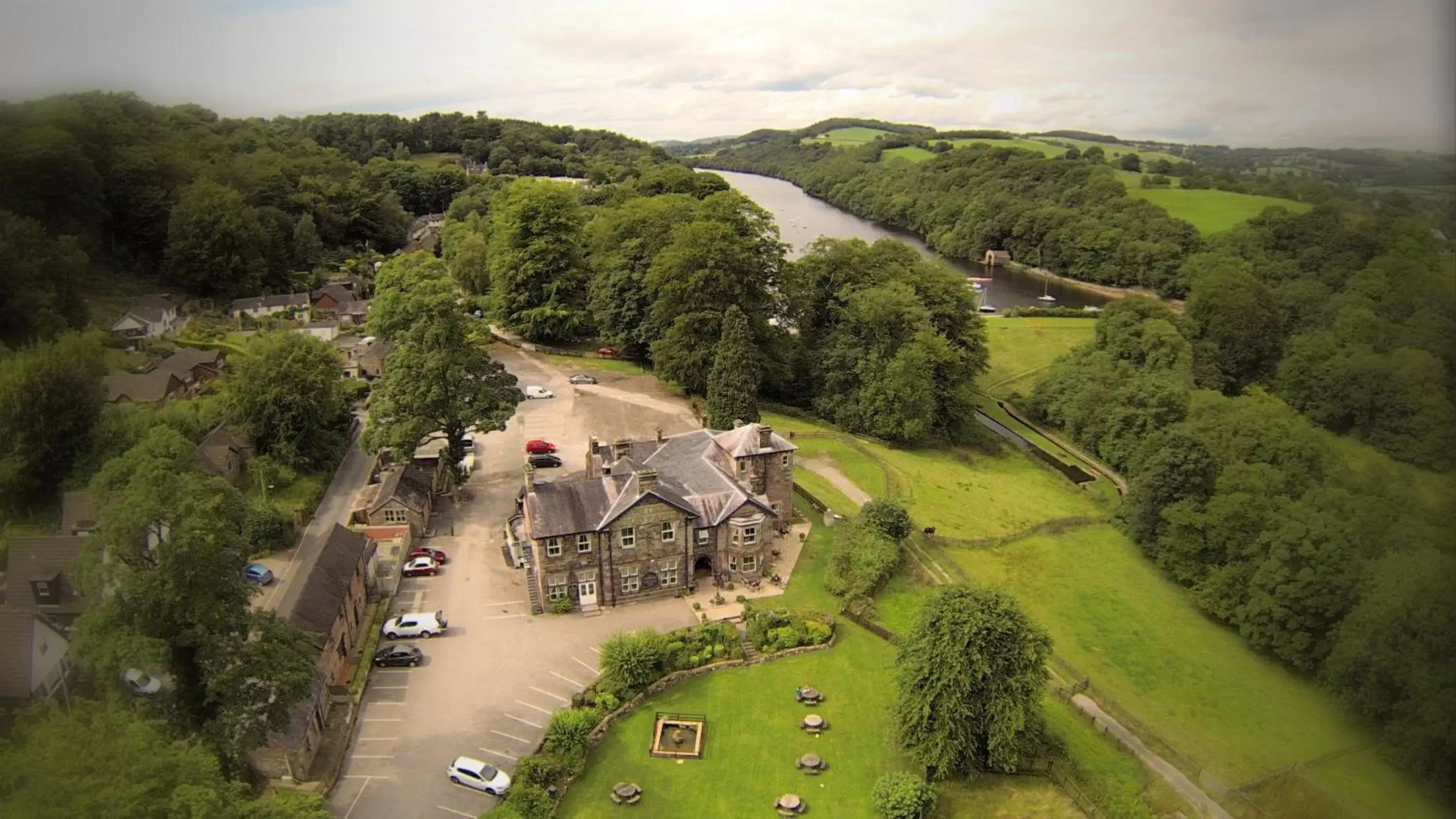 Bird's-eye View in Hotel Rudyard