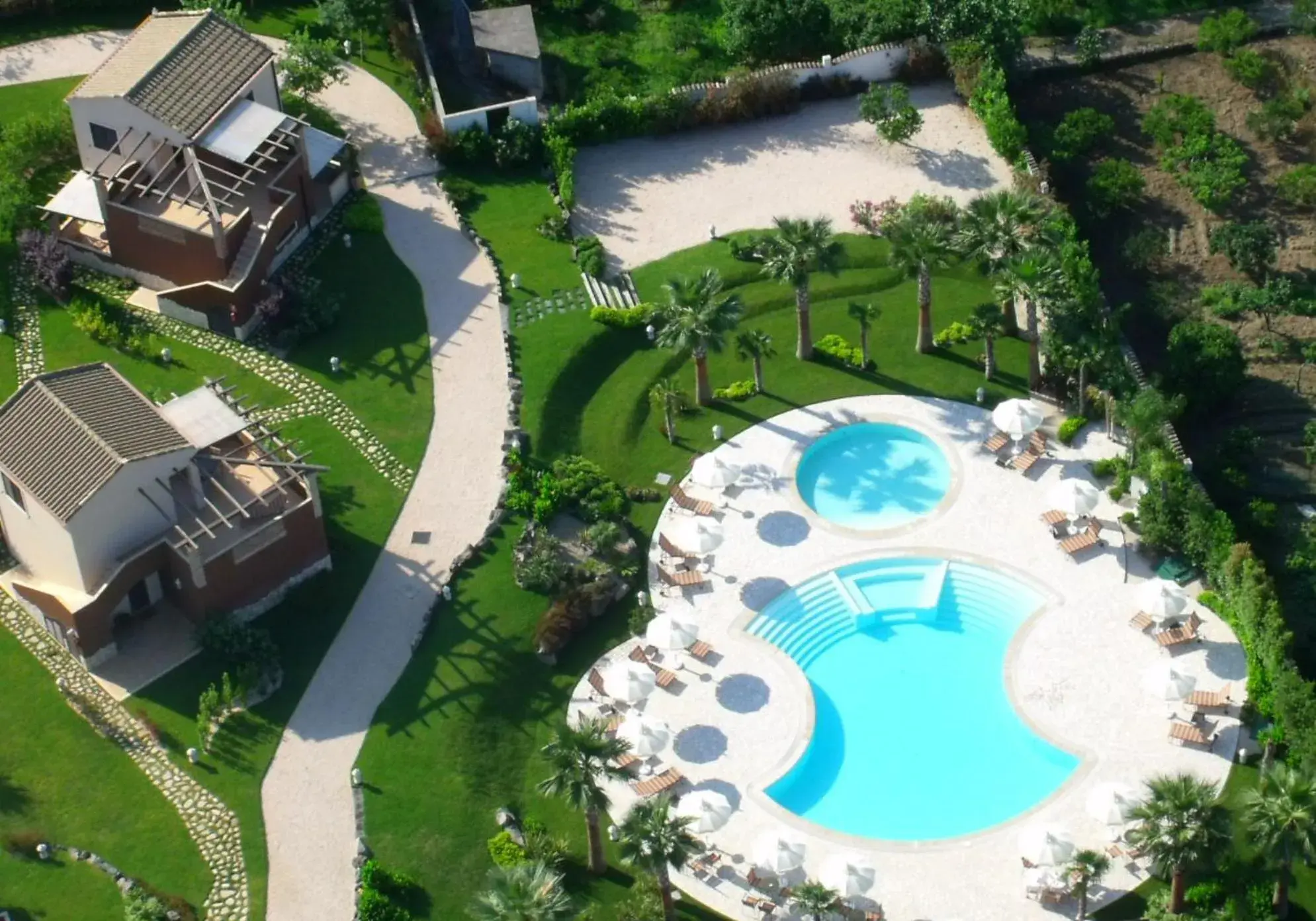 Bird's eye view, Bird's-eye View in Alcantara Resort di Charme