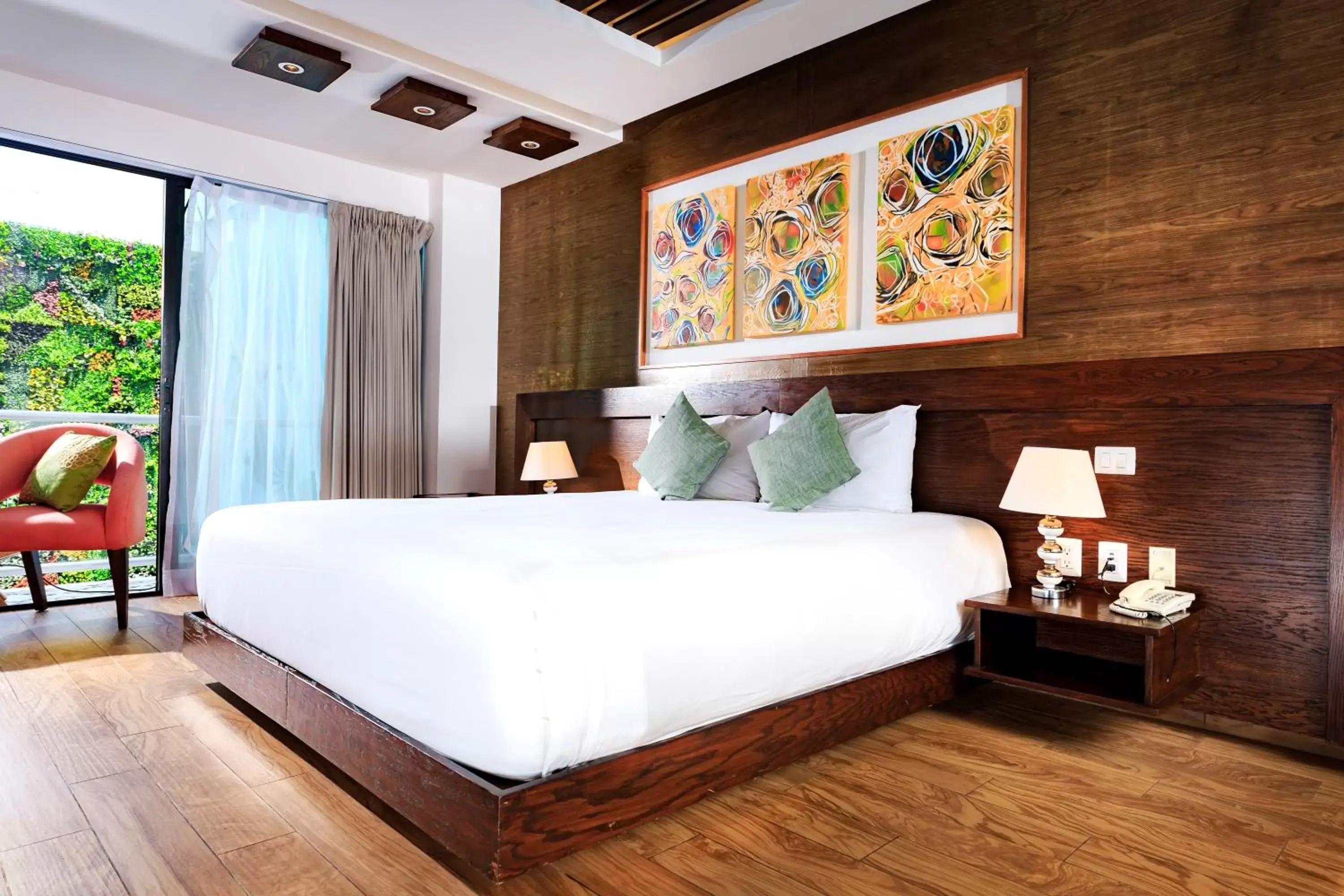 Bed in Soul Beach Boutique Hotel & Spa