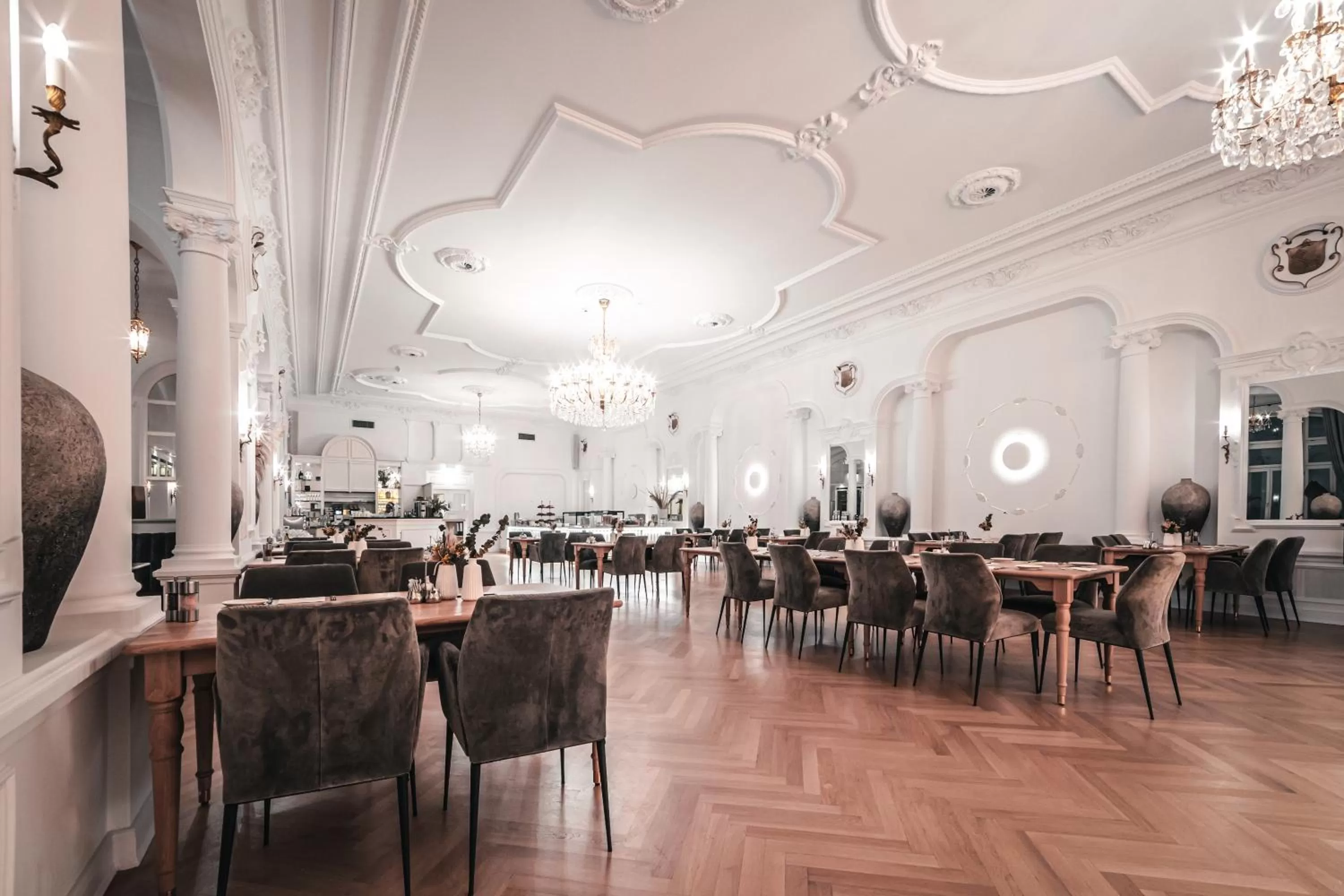 Restaurant/places to eat in Strandhotel Kurhaus Juist