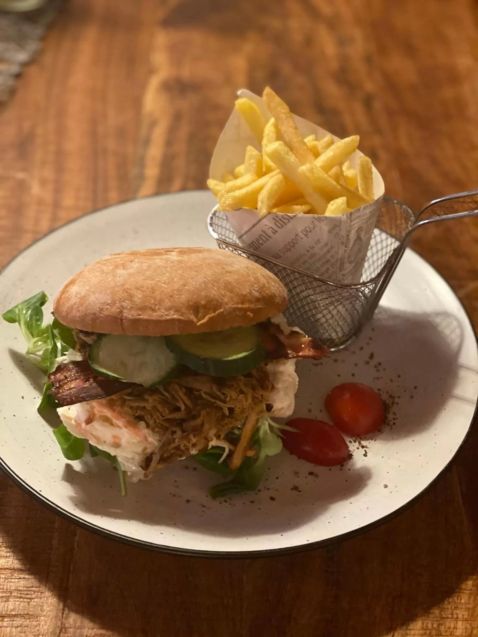 Food and drinks in Gasthaus Rössle