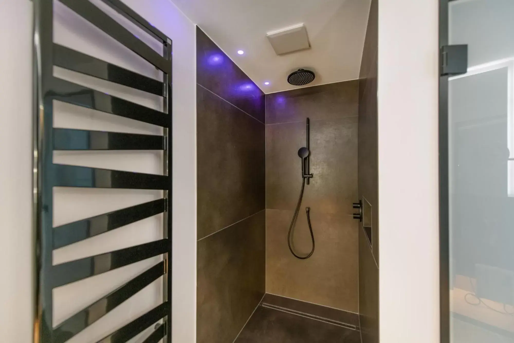 Shower, Bathroom in Moselromantik Hotel Kessler Meyer