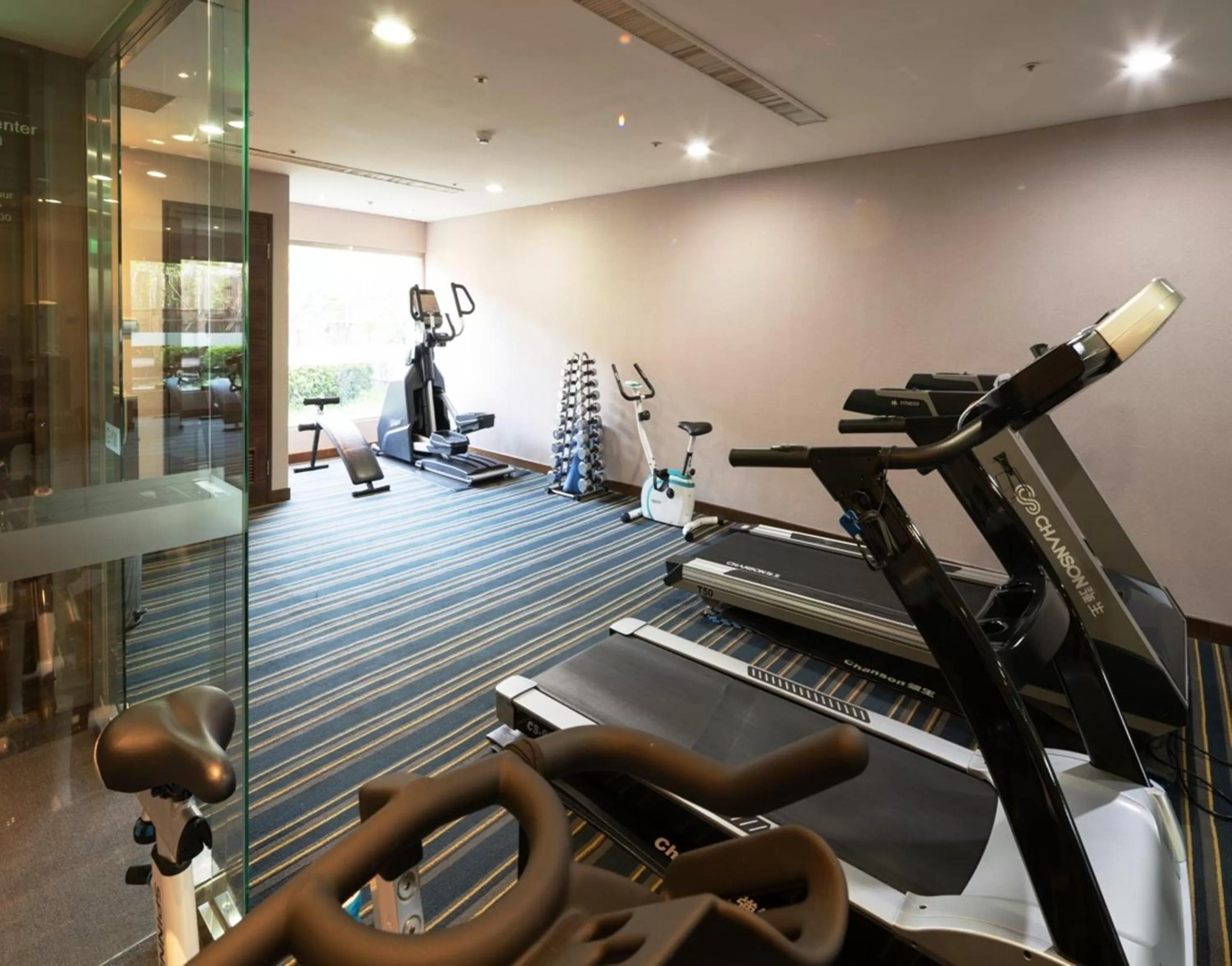 Fitness centre/facilities in Taipei Fullerton Hotel - South