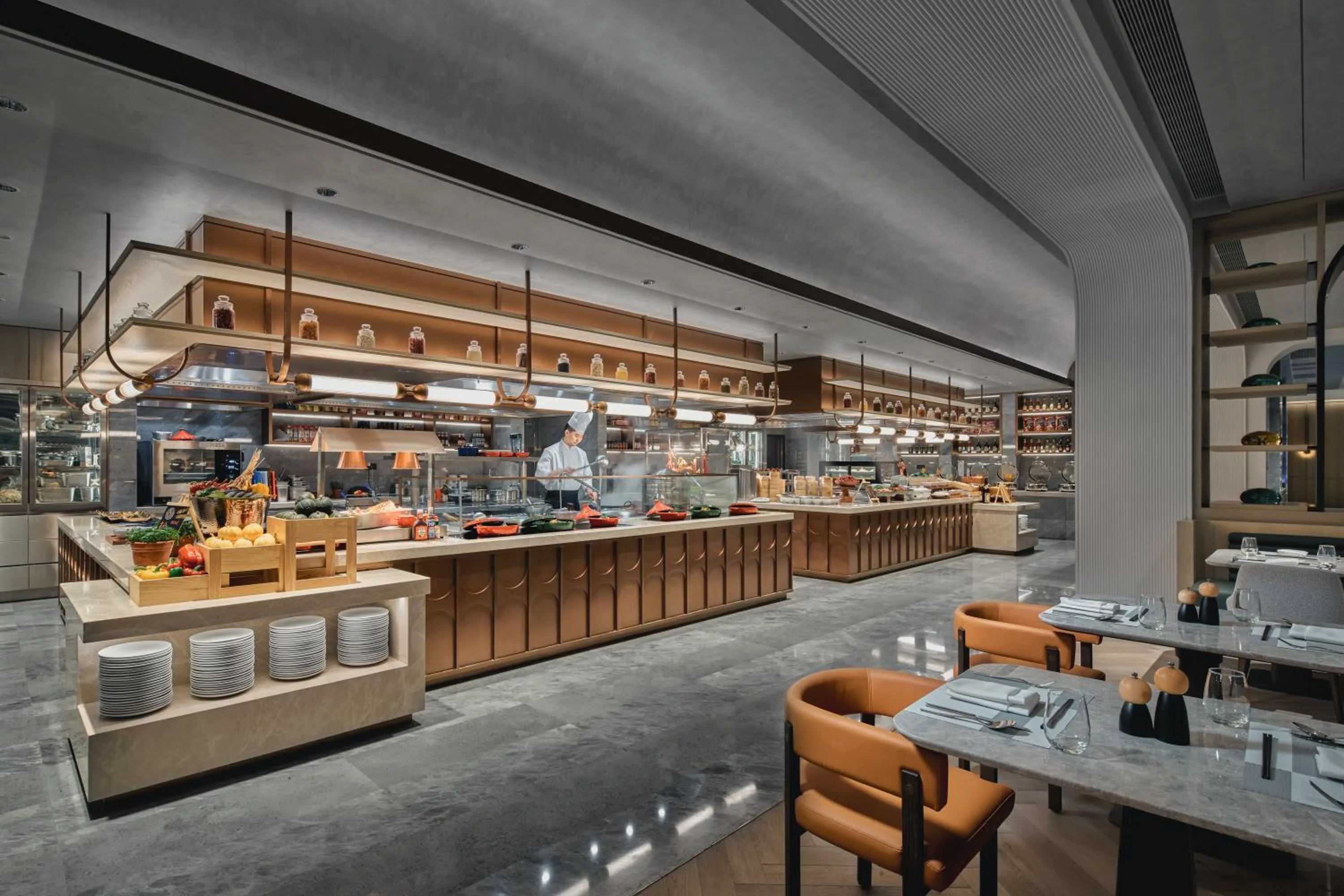 Restaurant/places to eat in Crowne Plaza Hangzhou Riverside by IHG