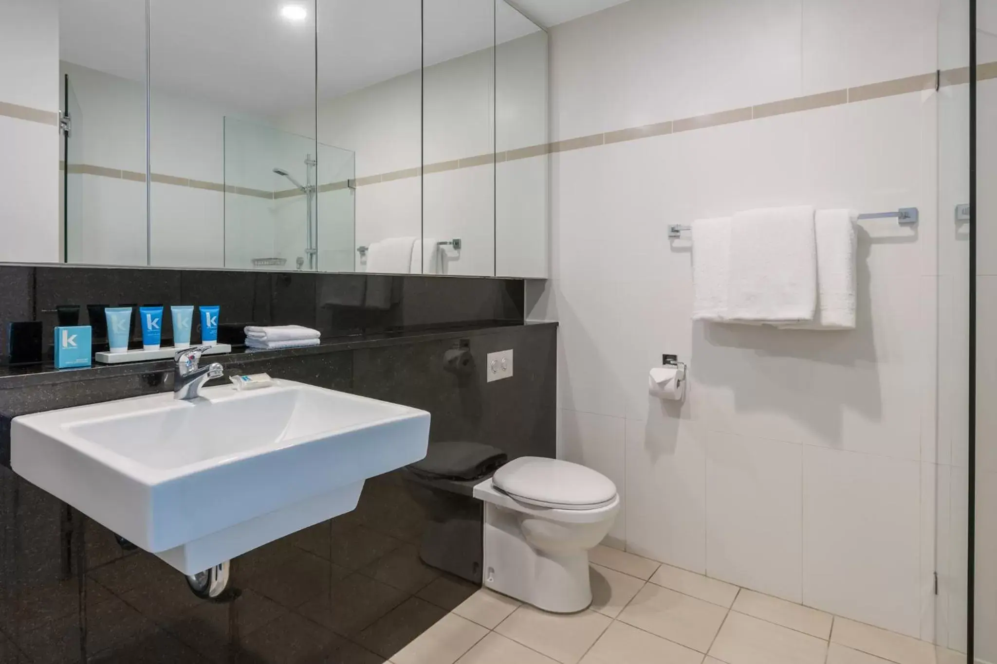 Bathroom in Meriton Suites World Tower, Sydney