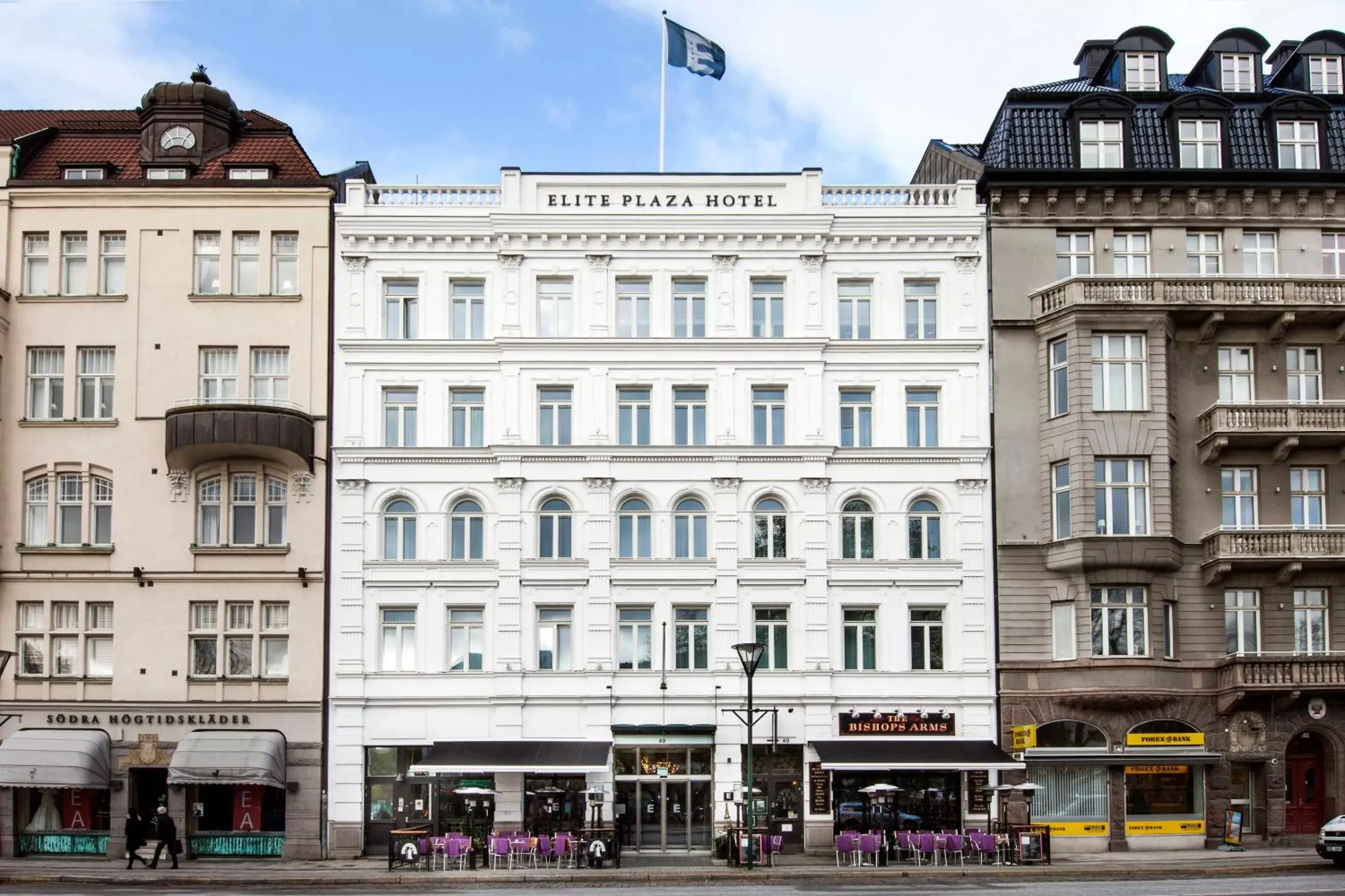 Facade/entrance in Elite Plaza Hotel Malmö