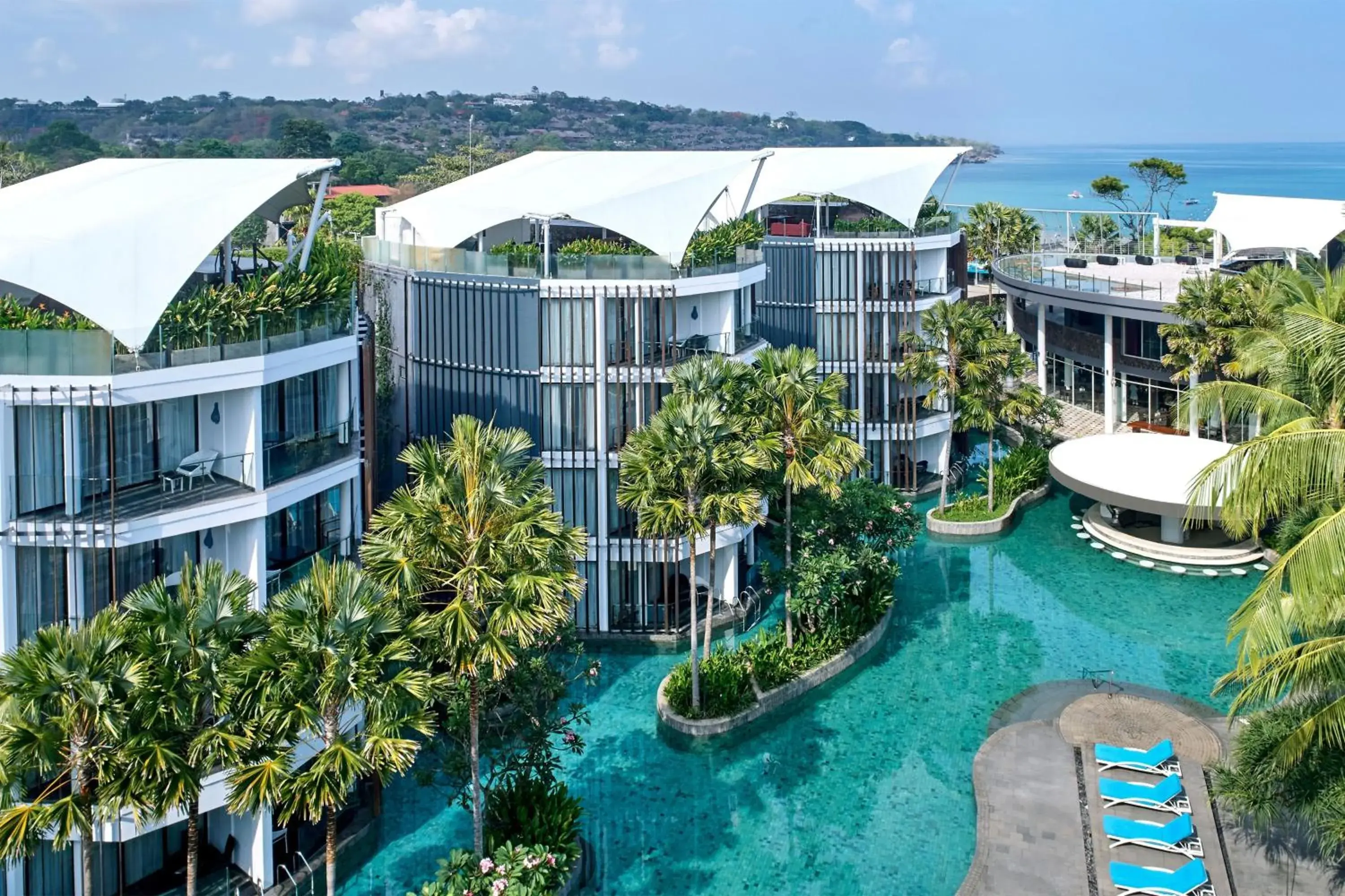Property building, Pool View in Le Meridien Bali Jimbaran