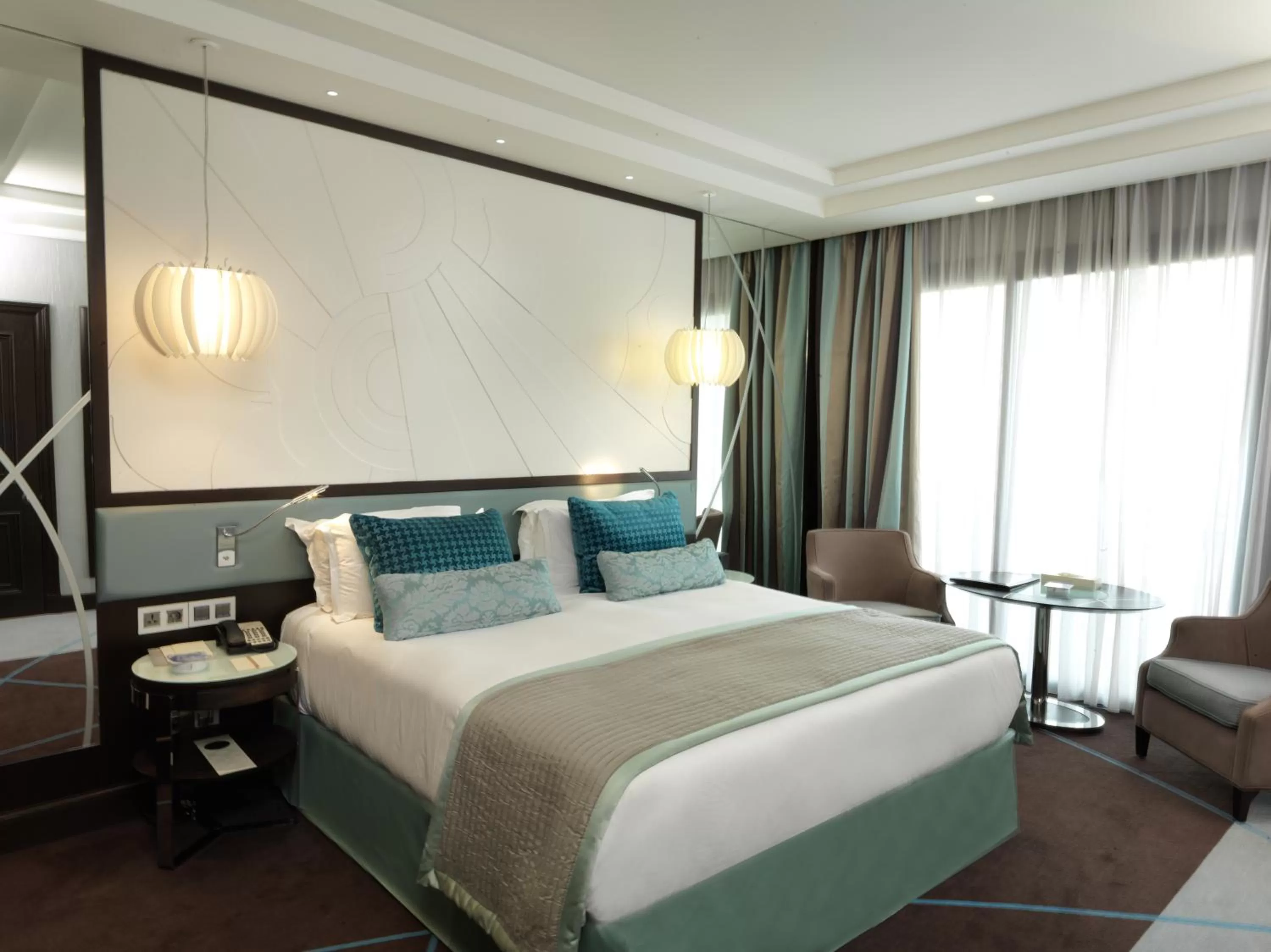 Photo of the whole room, Bed in Sofitel Beirut Le Gabriel