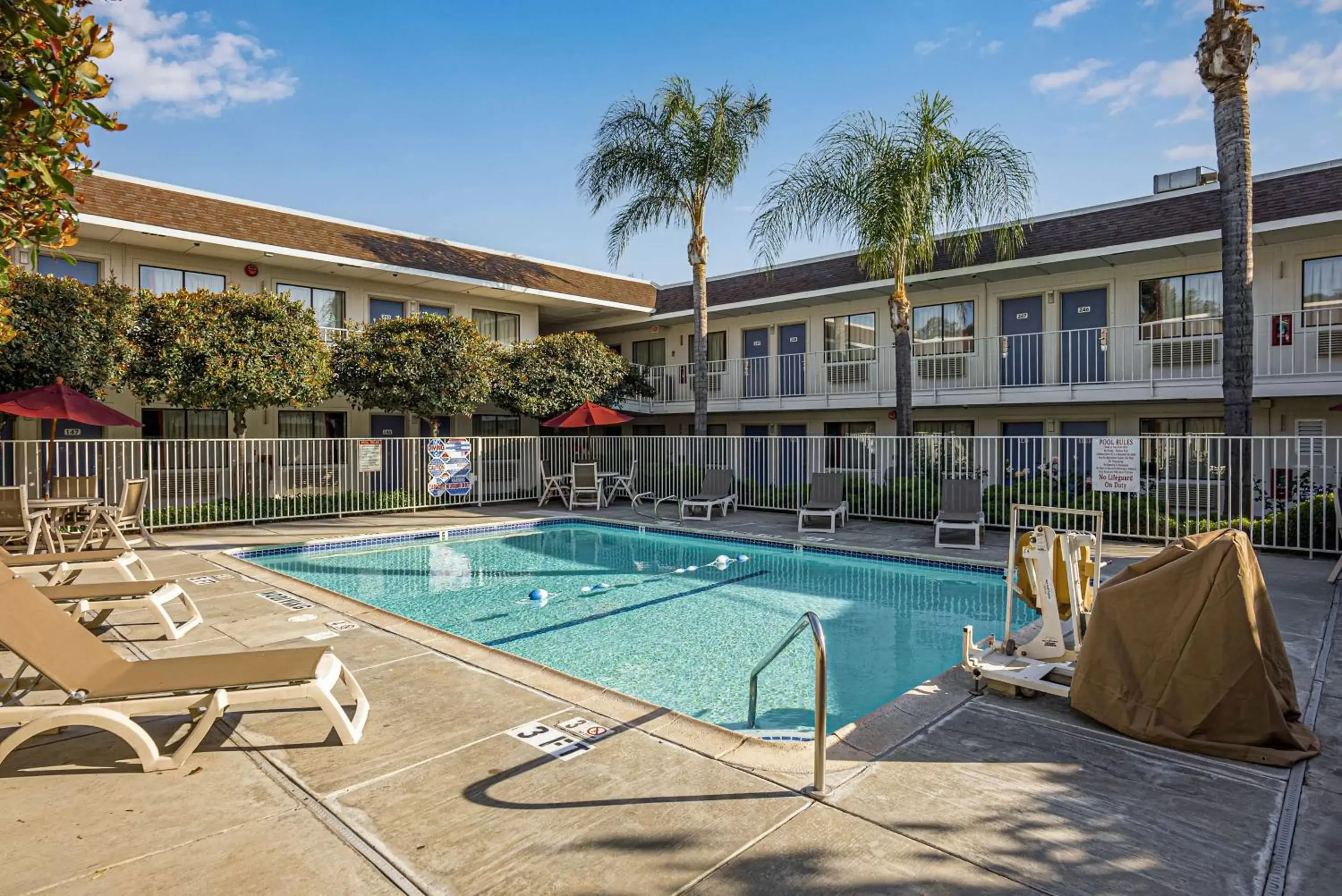 Pool view, Property Building in Motel 6-Temecula, CA - Historic Old Town