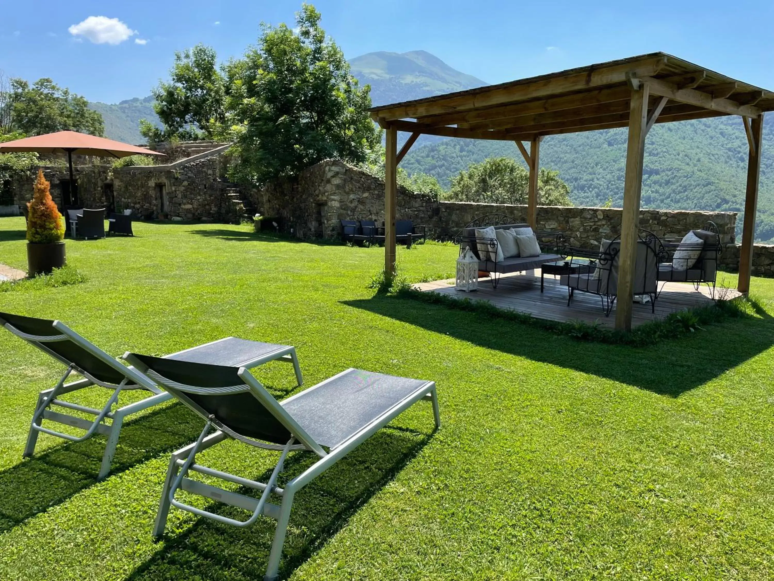 Natural landscape, Garden in La Casassa de Ribes