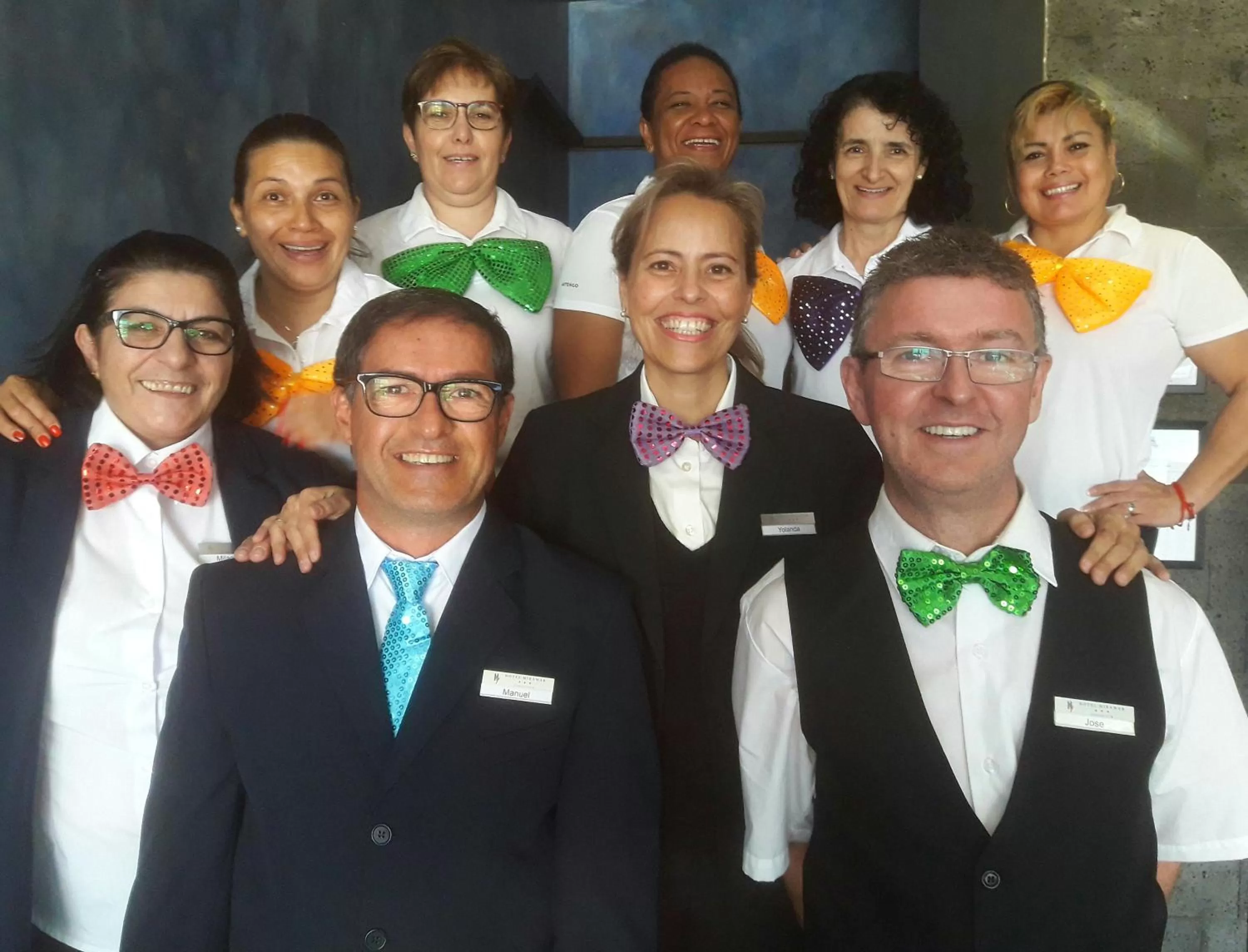 Staff in Hotel Miramar