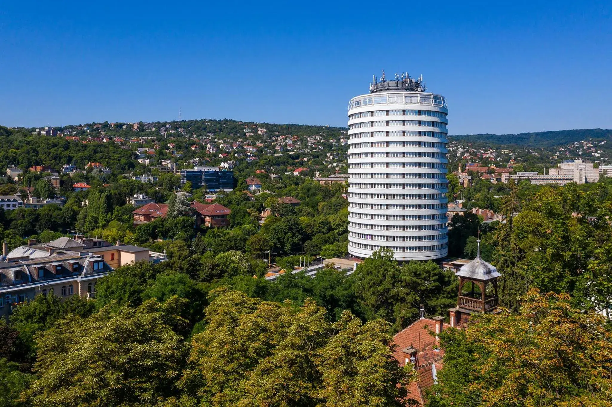 Property building in Hotel Budapest