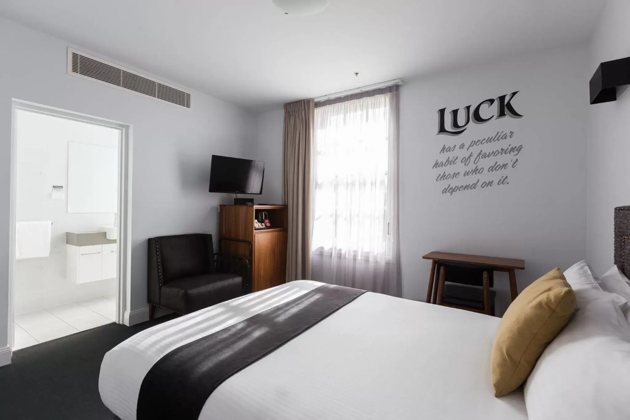 Day, Bed in The Lucky Hotel
