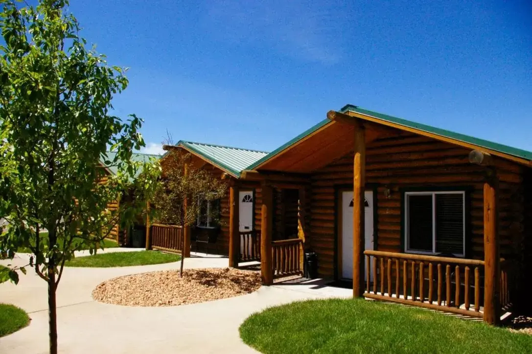 Property Building in Country Cabins Inn