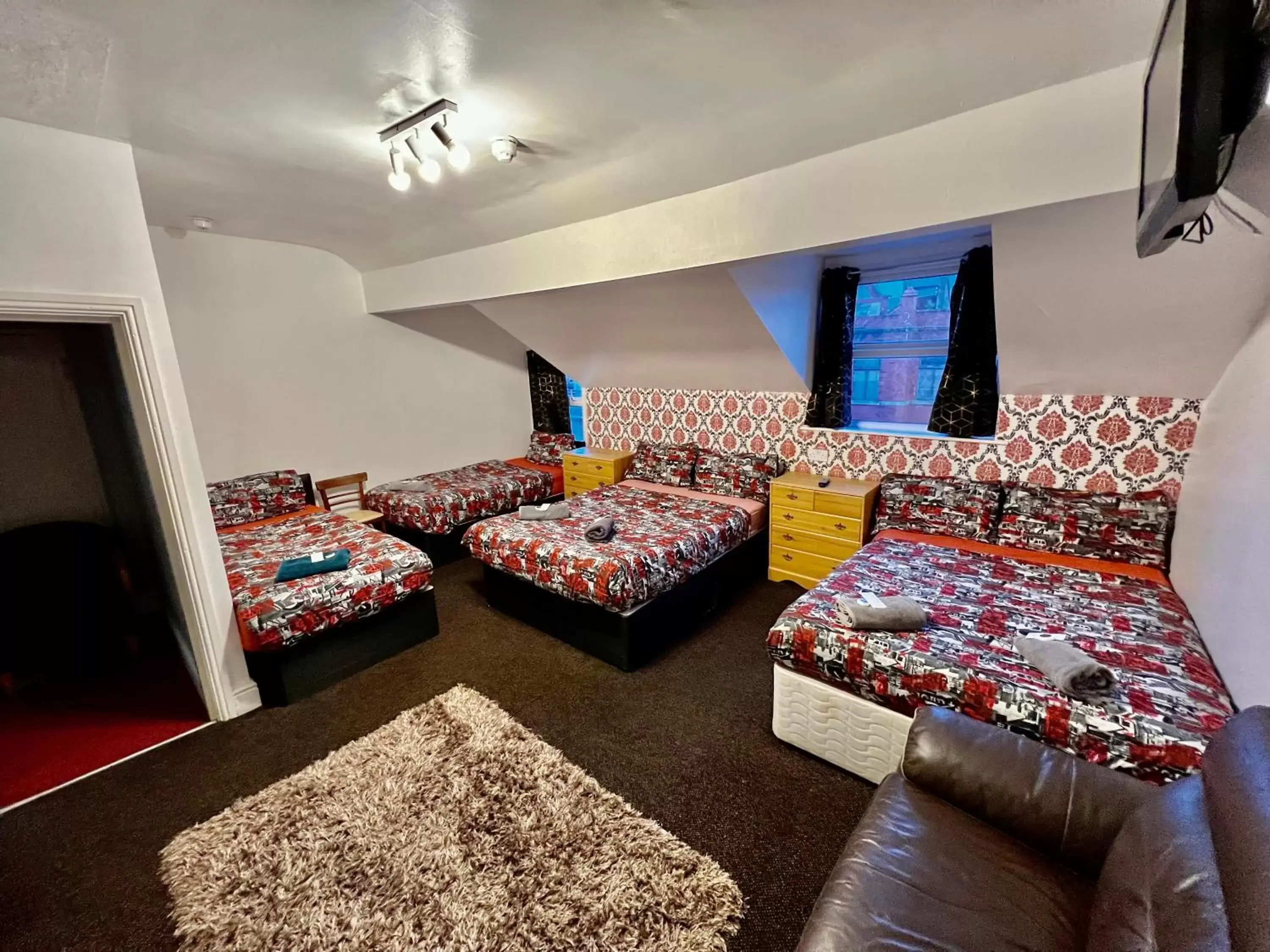 Photo of the whole room, Seating Area in Blackpool Central Hotel