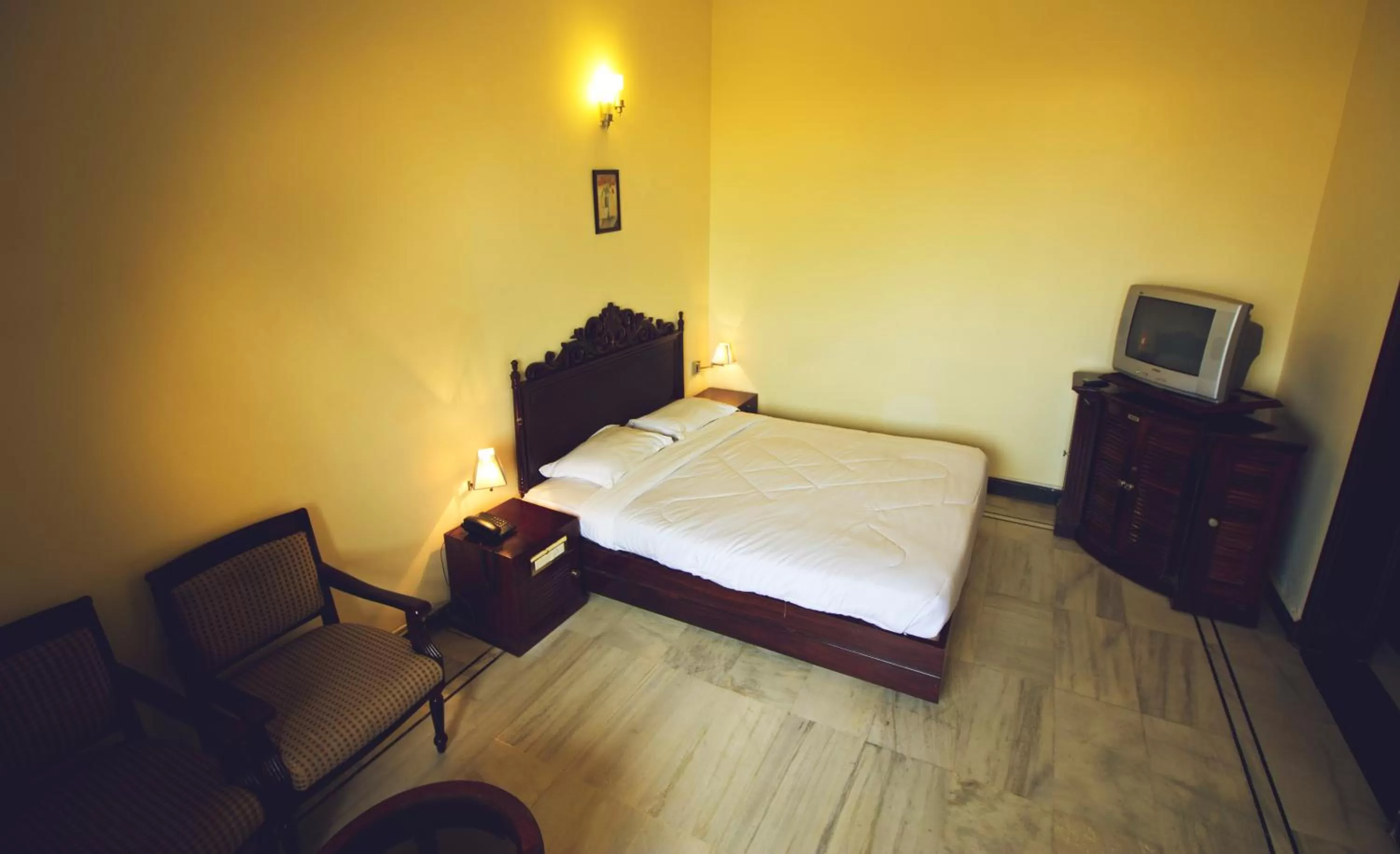 Bed in Paradise Isle Beach Resort