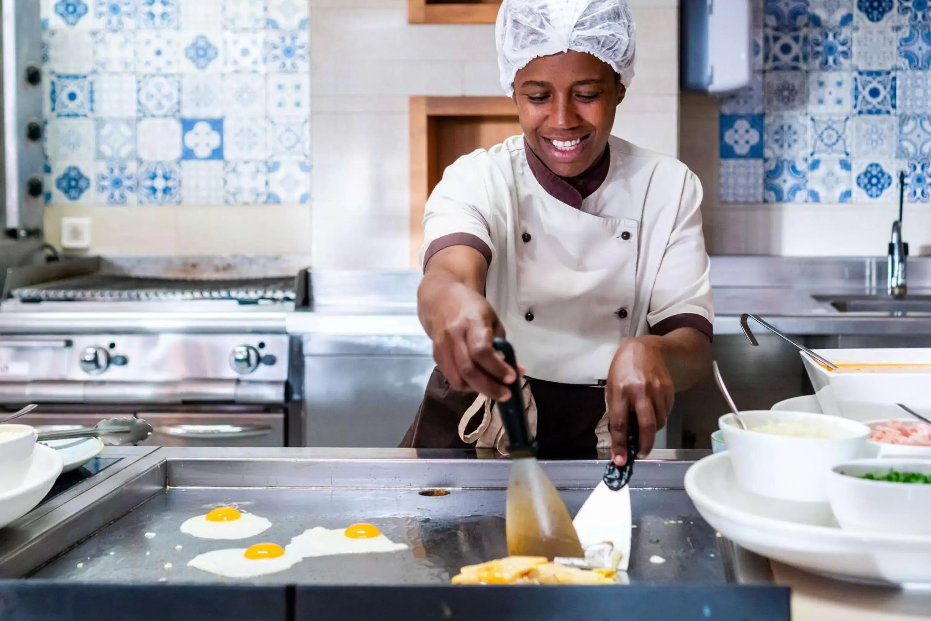 Breakfast, Staff in Hilton Cabo Verde Sal Resort