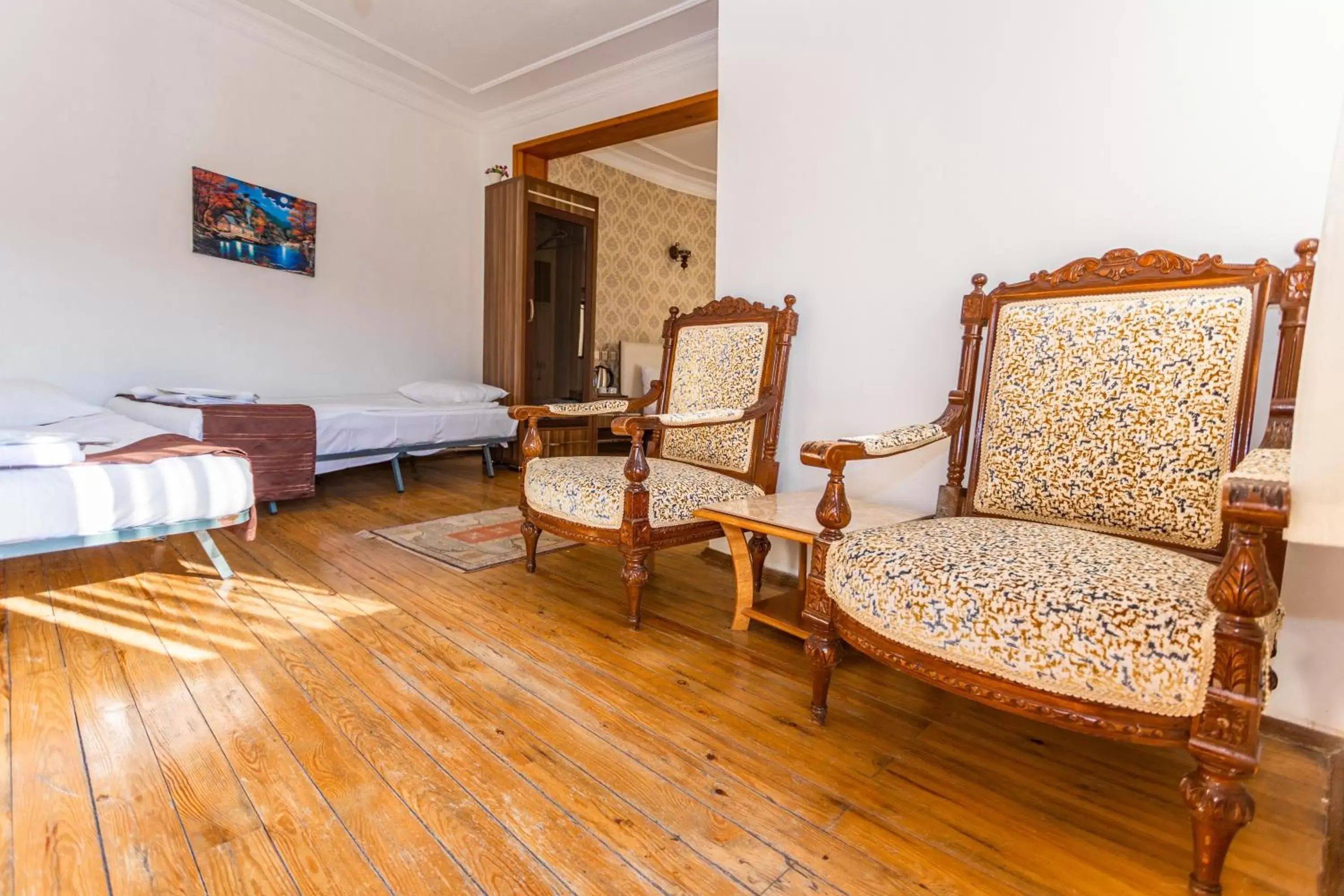 Bedroom, Seating Area in Guven Cave Hotel