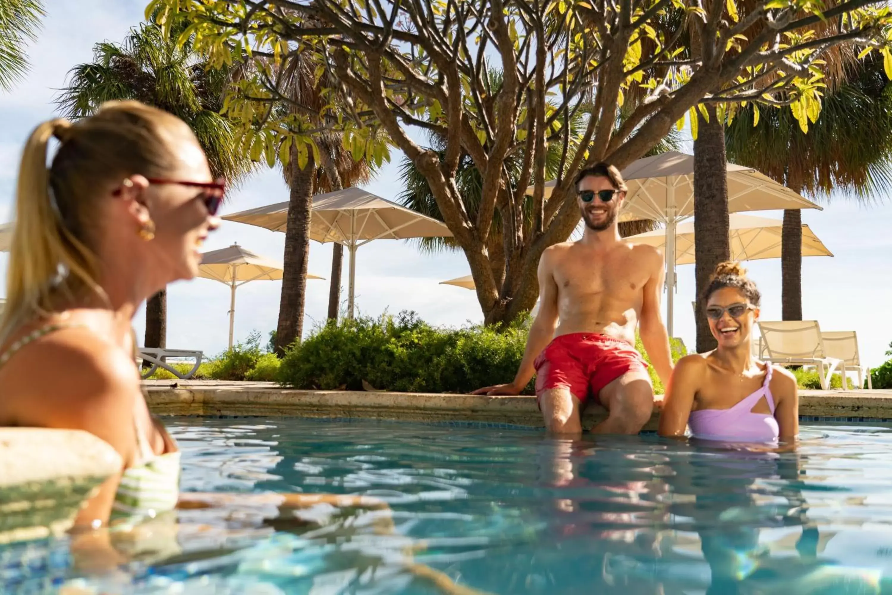 Swimming Pool in Curaçao Marriott Beach Resort