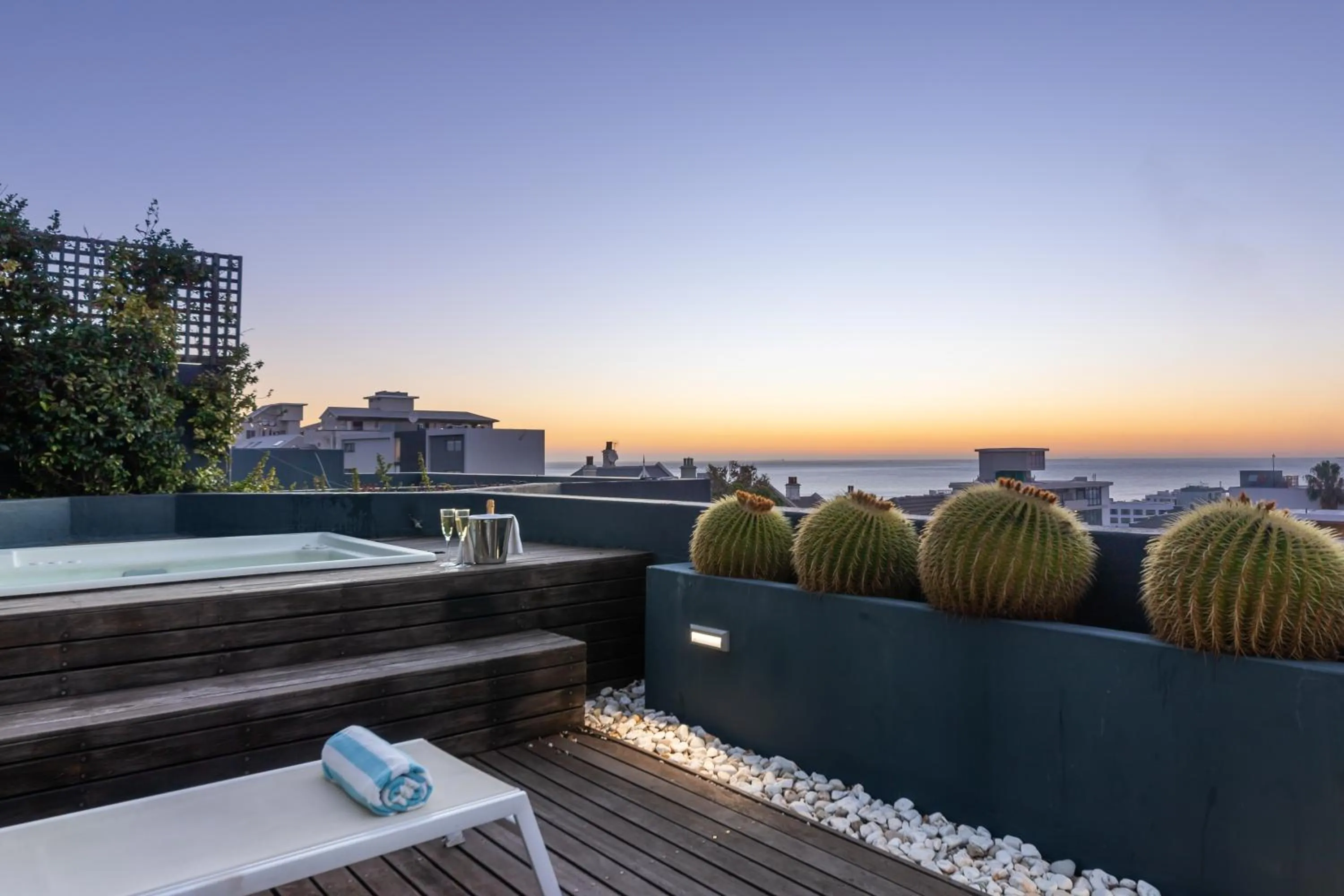 Hot Tub in O on Kloof Boutique Hotel & Spa