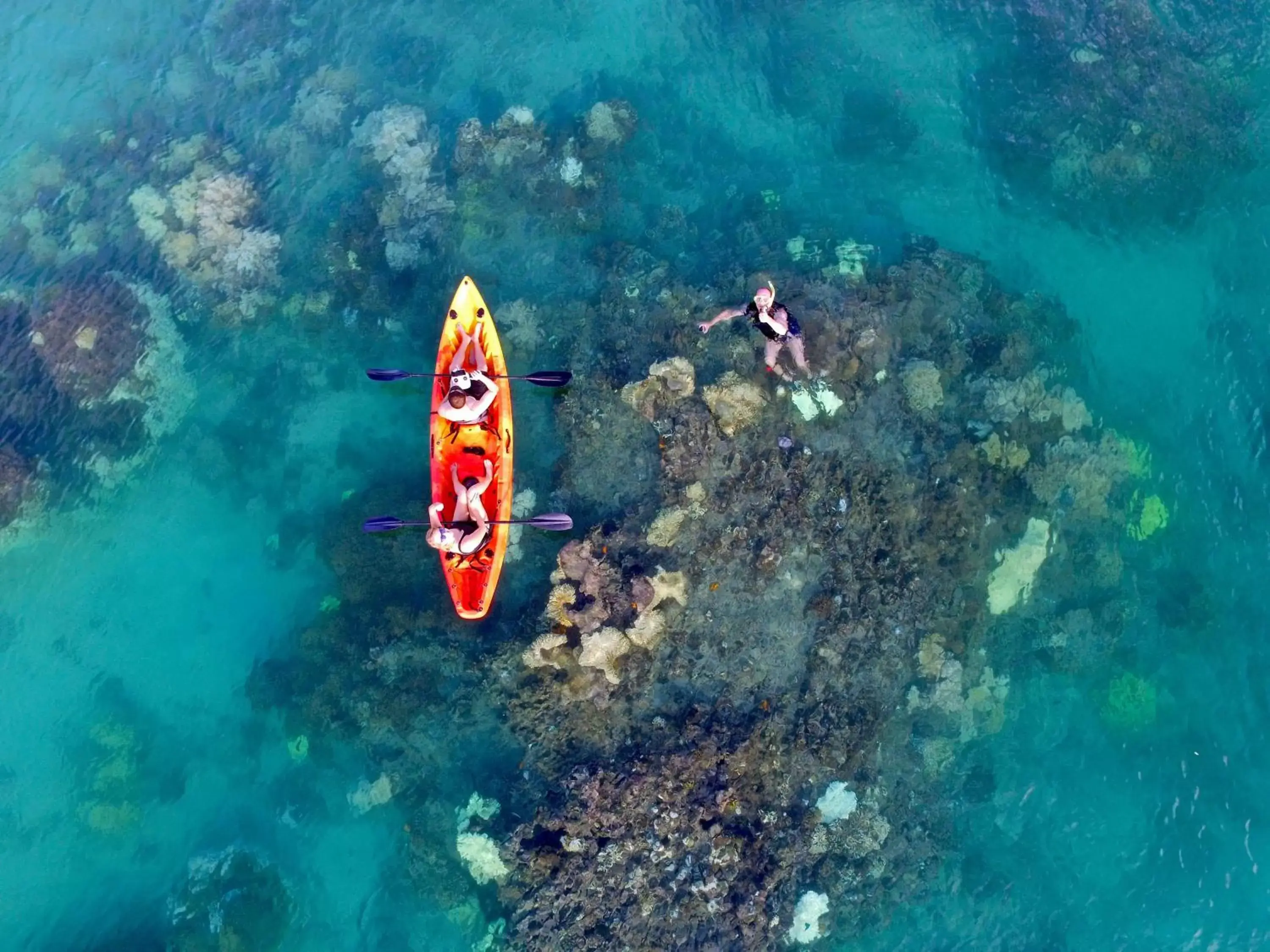 Snorkeling, Bird's-eye View in Moorings Hotel