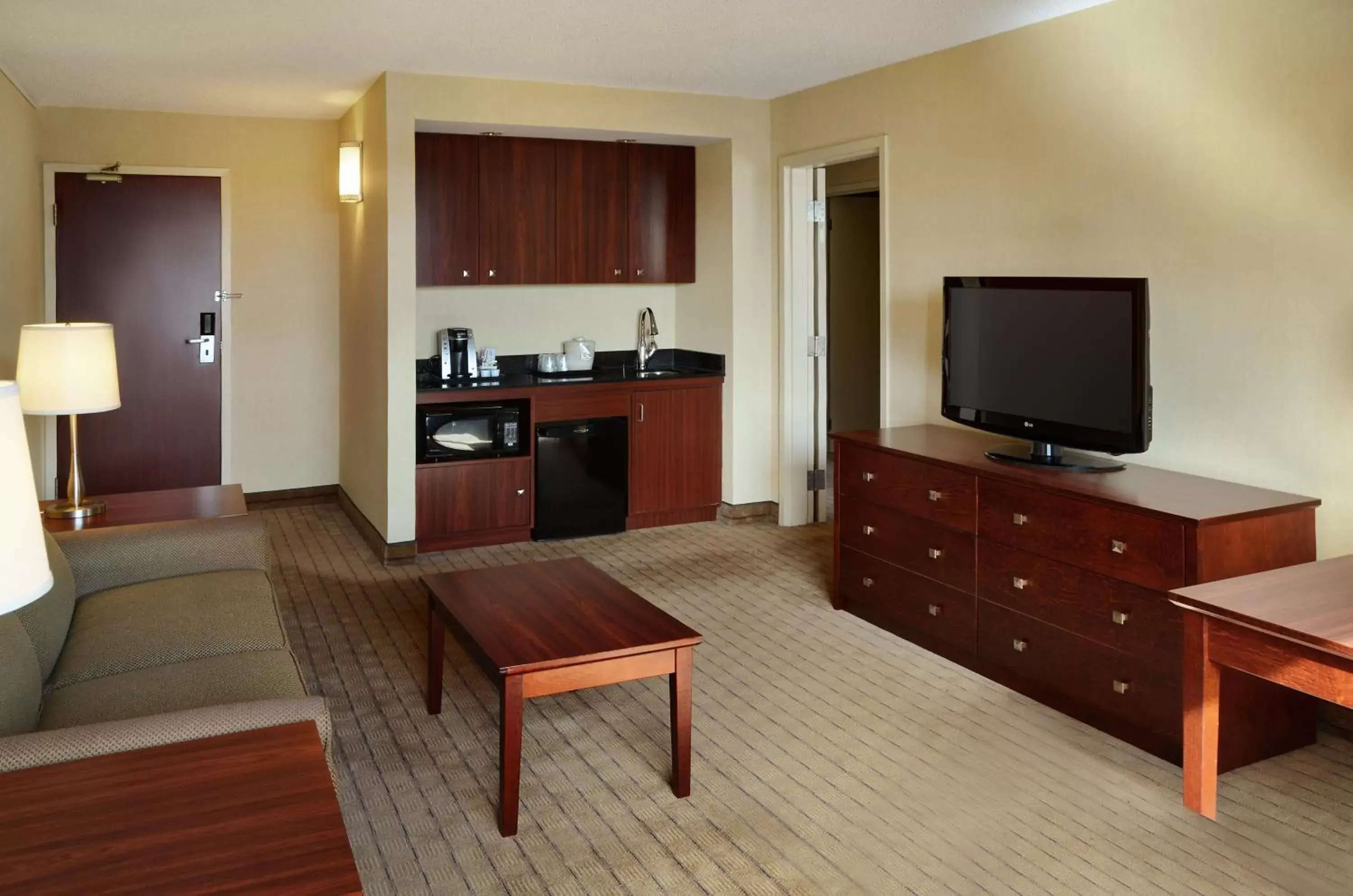 Photo of the whole room, TV/Entertainment Center in Holiday Inn & Suites Winnipeg Downtown, an IHG Hotel